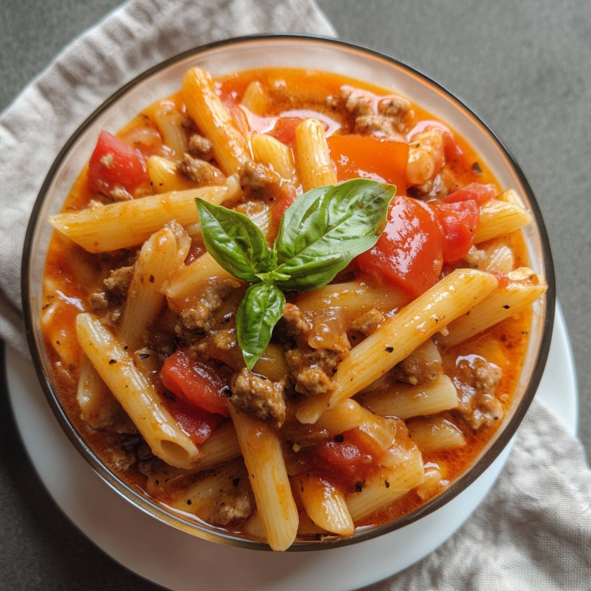 One Pot Pasta mit Fleisch - Rezepte Smartcook Fry | Tefal