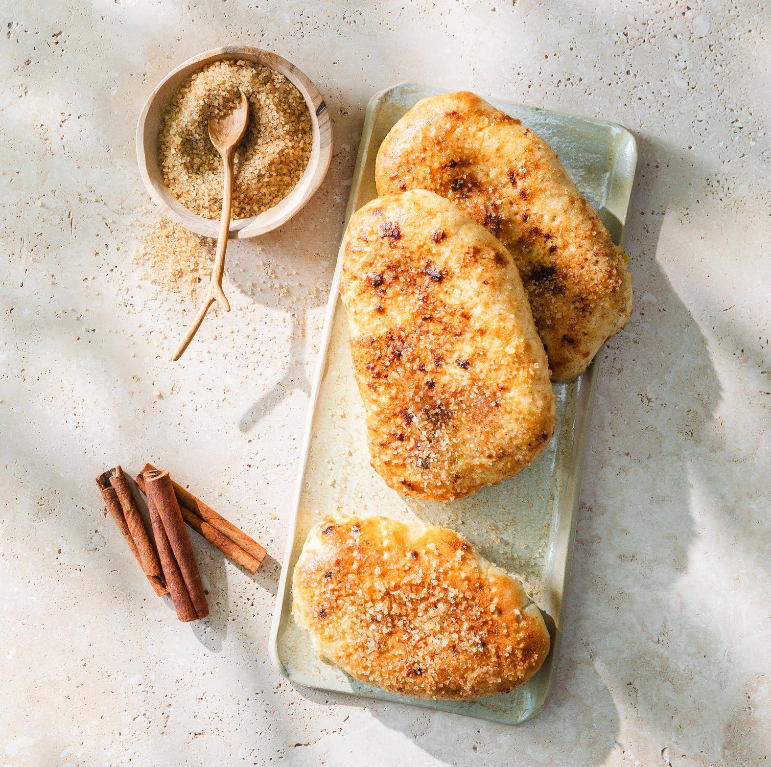 Zimt und Zucker Biberschwänze - Rezepte Pizza Pronto | Tefal