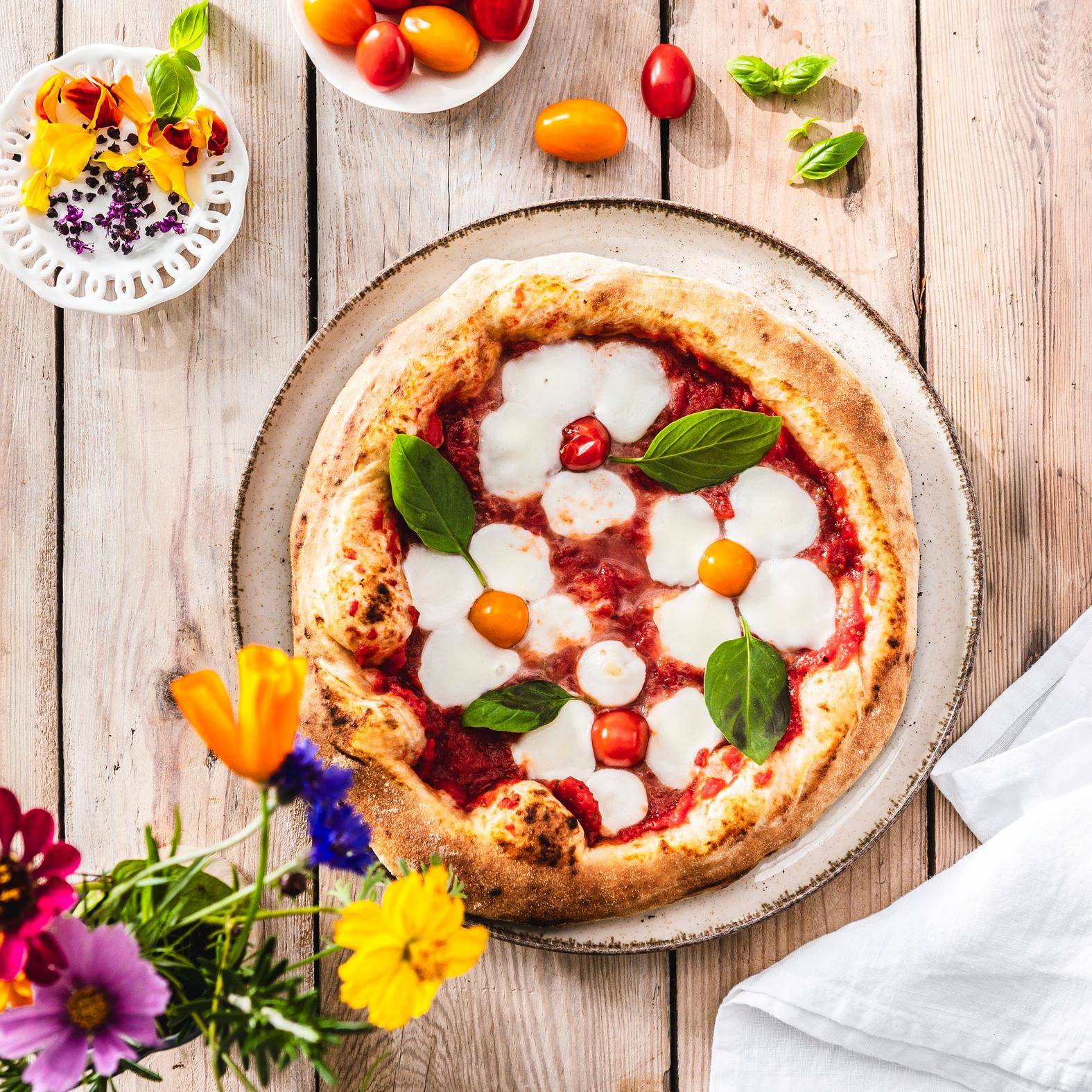 Gemüse Blumen Pizza - Rezepte Pizza Pronto | Tefal