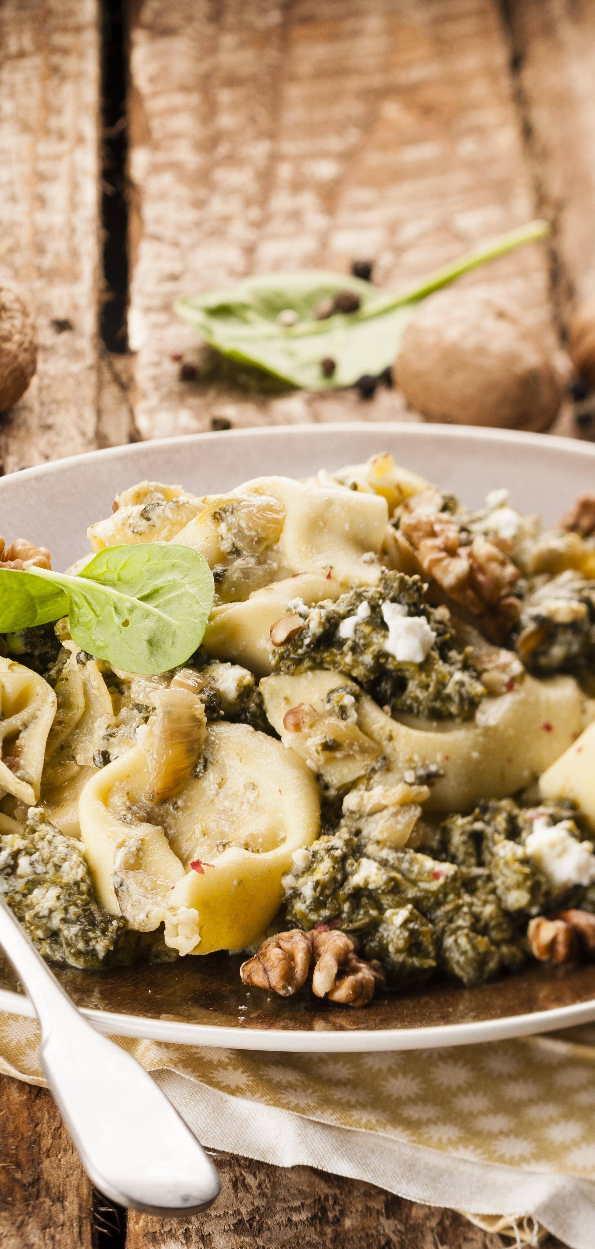 Tortellini mit Spinat und Ricotta - Rezepte | Tefal