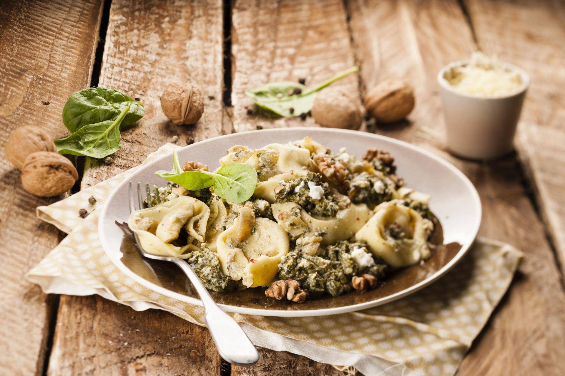 Tortellini mit Spinat und Ricotta - Rezepte | Tefal