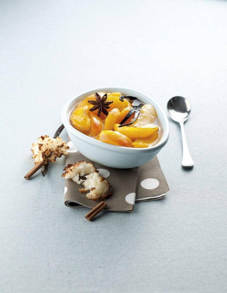 Kokosmakronen mit Pfirsichen - Rezepte undefined | Tefal