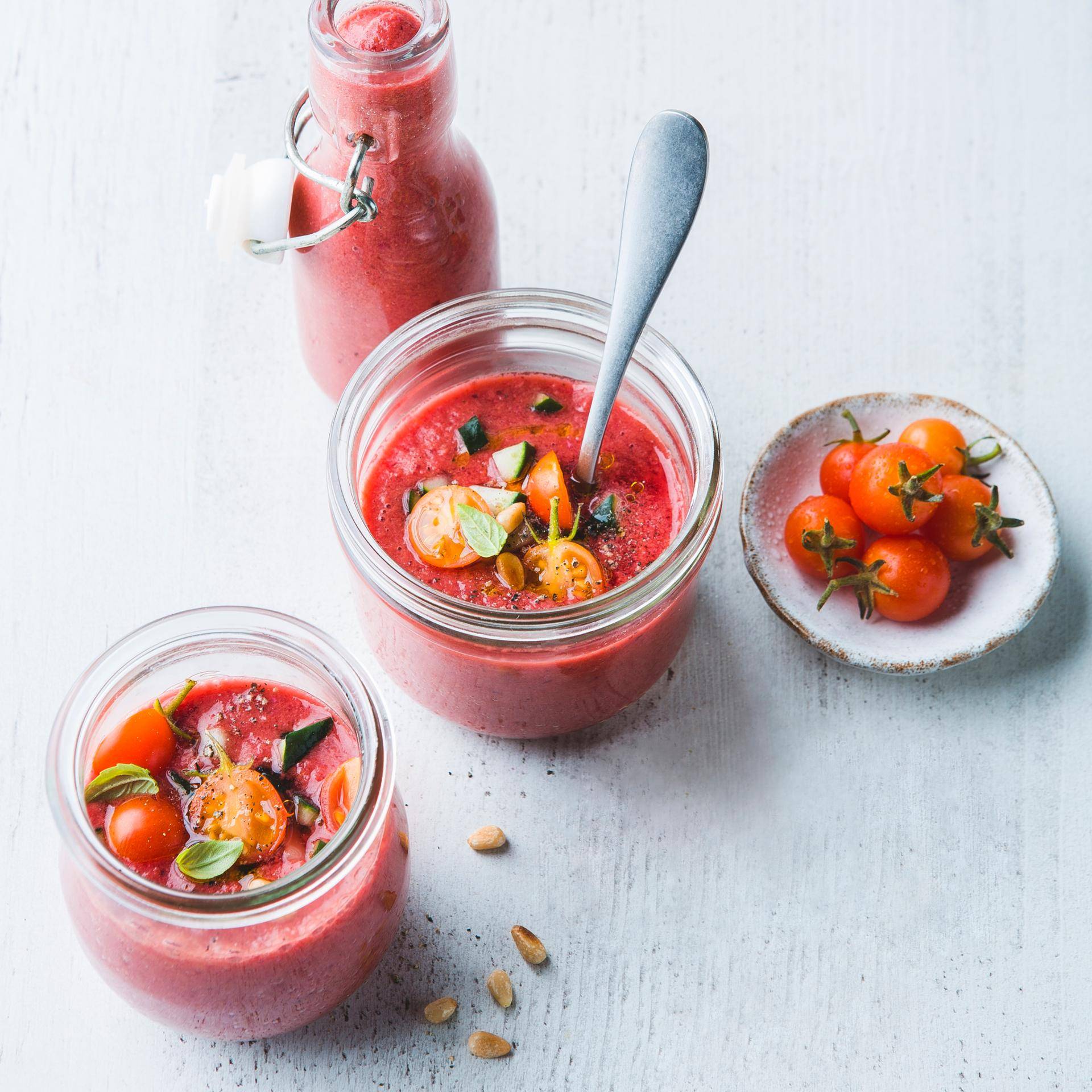 Tomaten-Gazpacho - Rezepte Kitchen Machines Touch/Touch + | Tefal