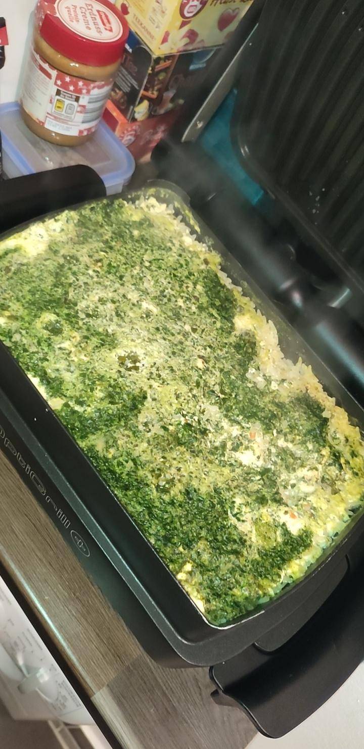 Reis-Spinat-Feta-Auflauf - Rezepte OptiGrill | Tefal