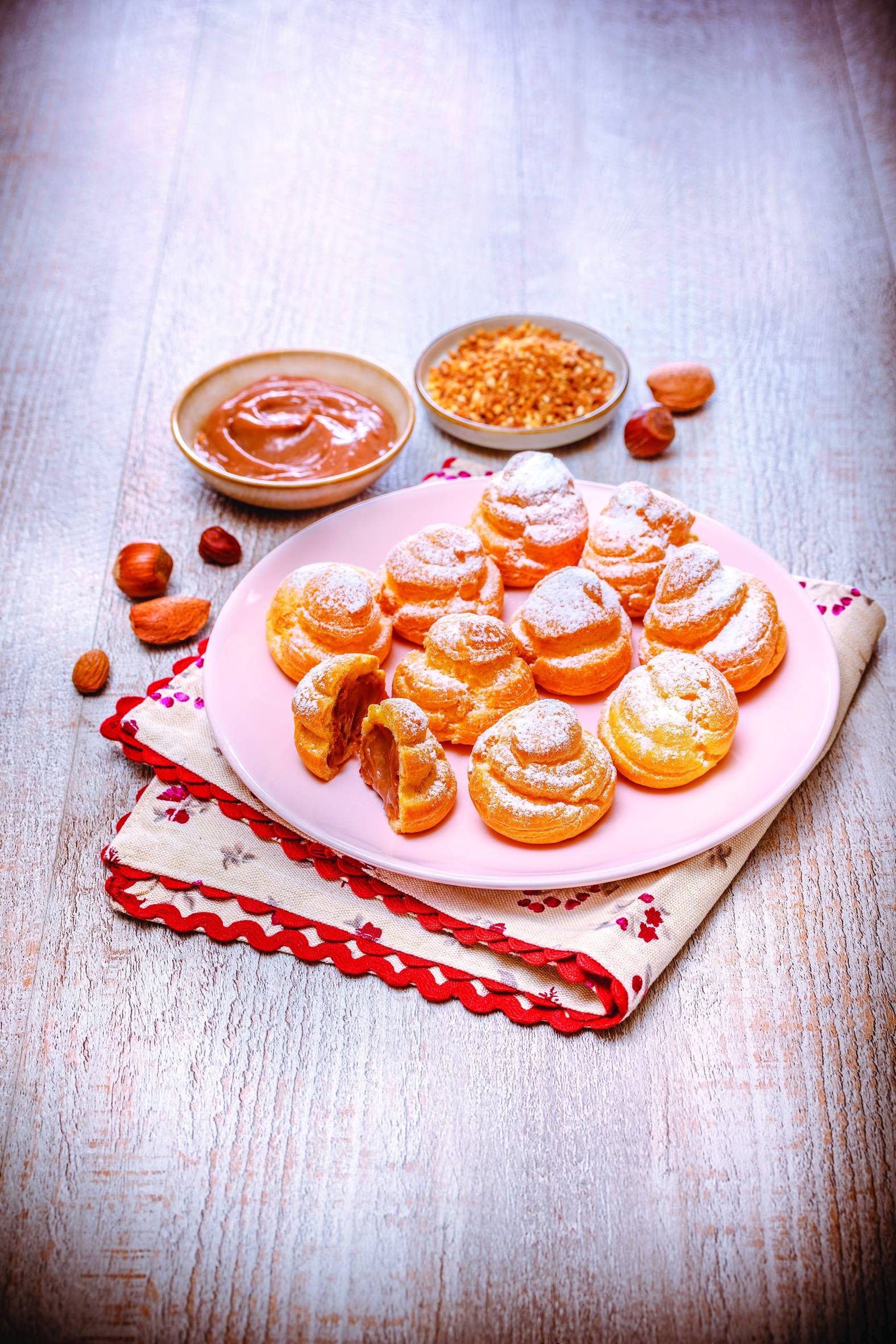 Craquelin Brandteigbrötchen - Rezepte Kitchen Machines Touch/Touch + | Tefal