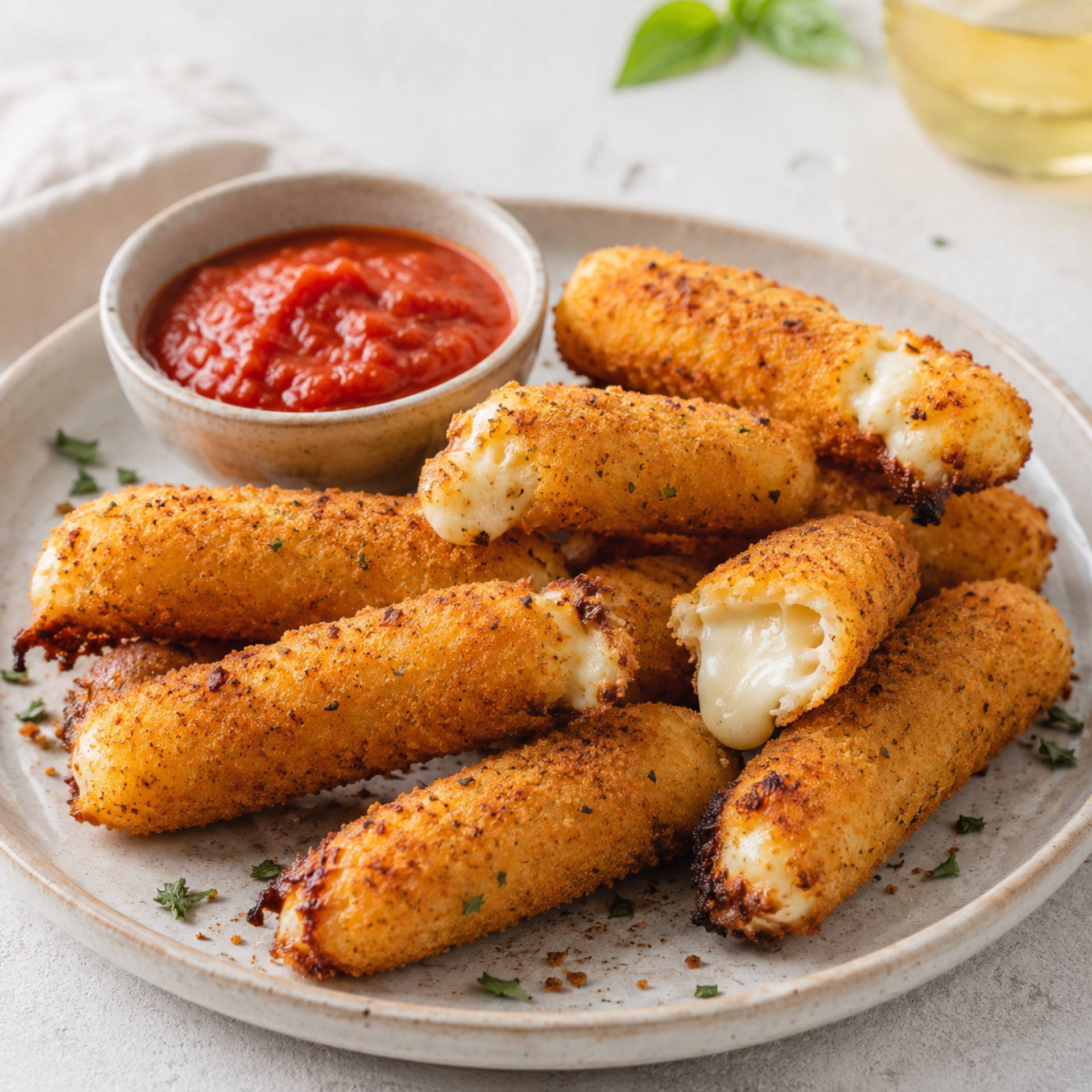 Mozzarella-Sticks - Rezepte Crisp&Go 3P | Tefal