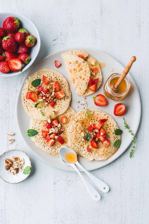 Orangenblüten-Baghrir-Pfannkuchen - Rezepte Perfectmix + | Tefal