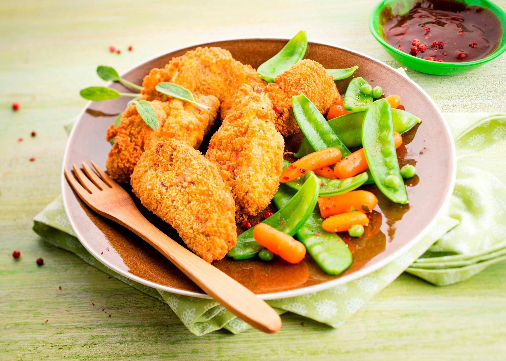 Paniertes Schweinekotelett - Rezepte Actifry Smart XL | Tefal