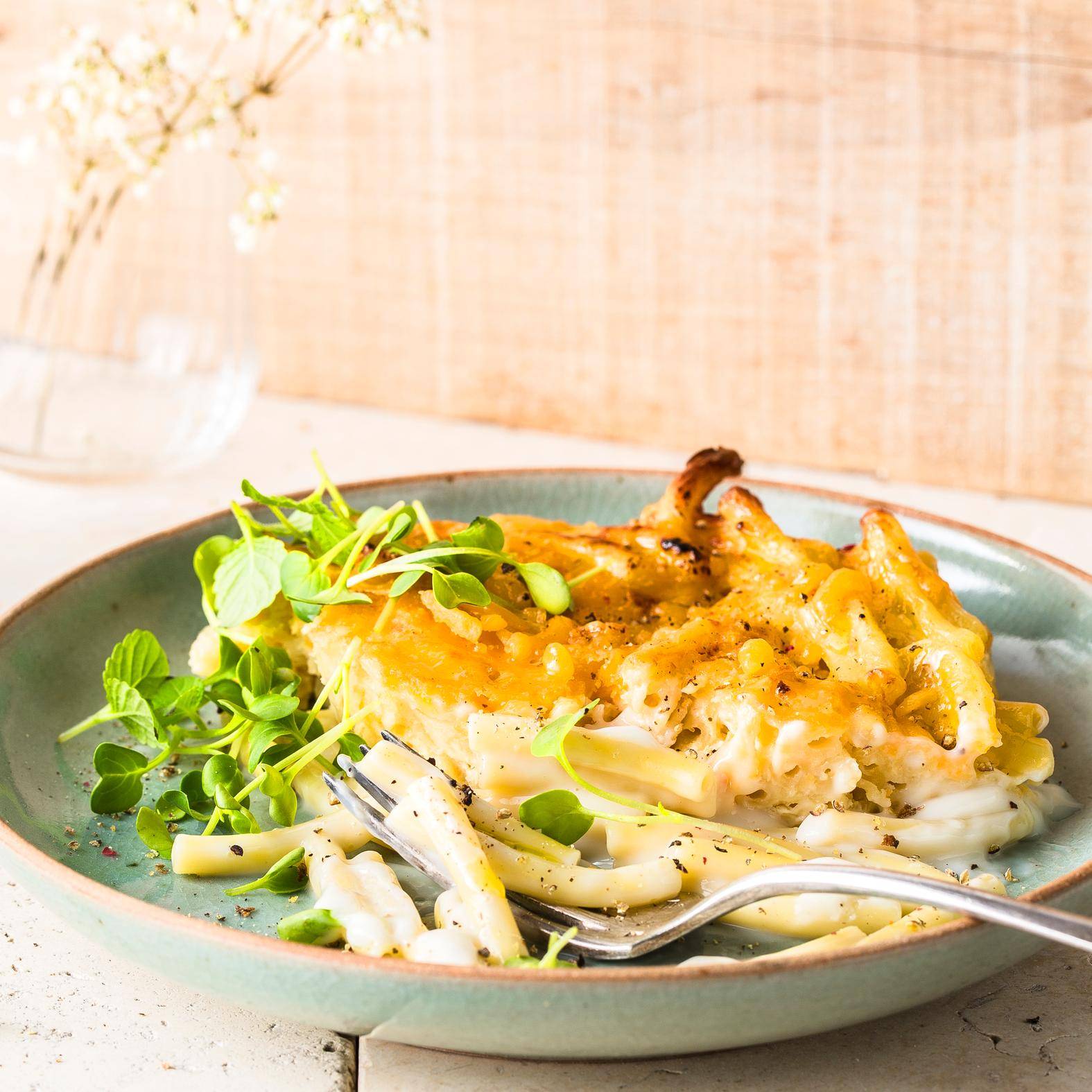 Makkaroni mit Käse - Rezepte Easy Fry Compact | Tefal