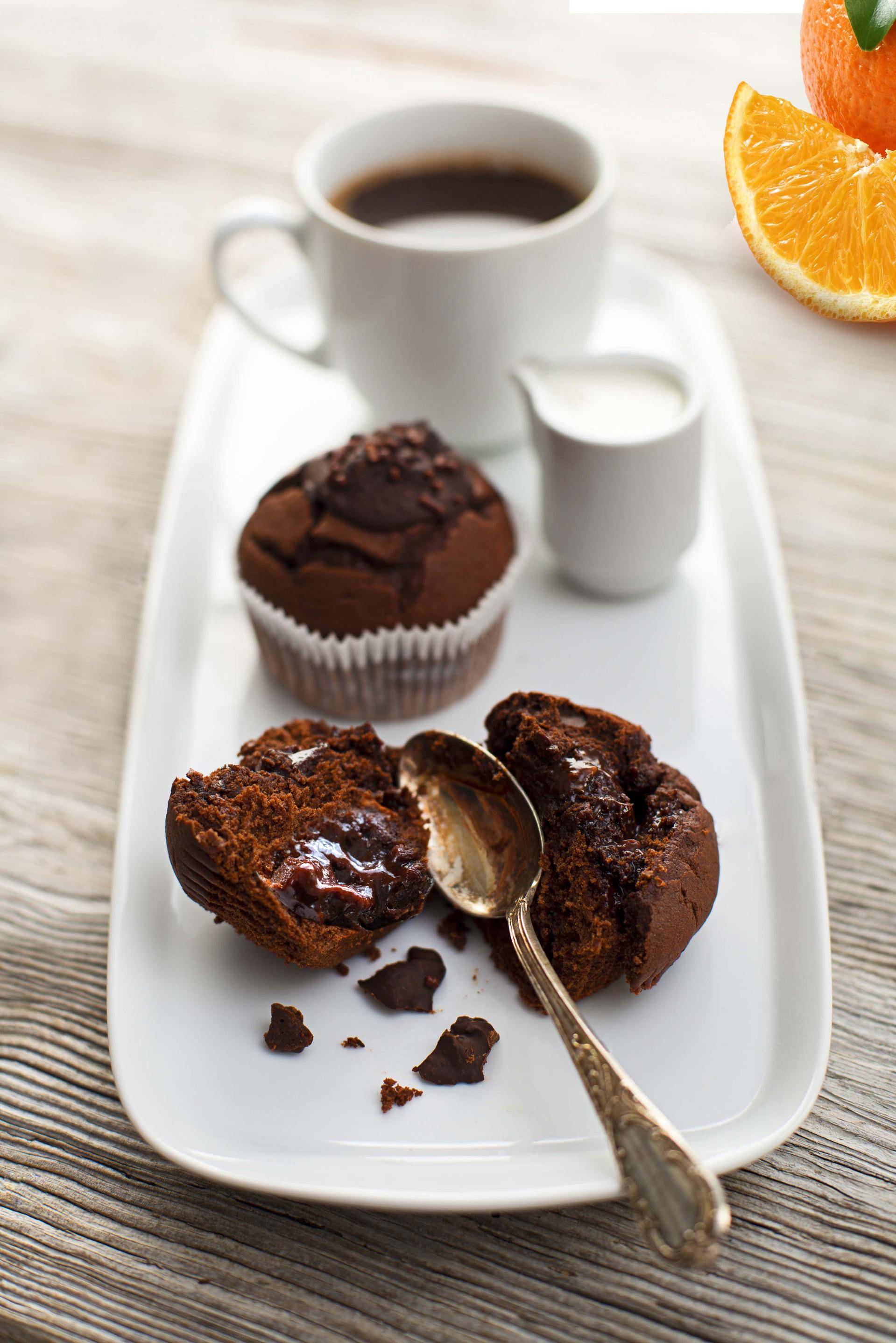 Schokoladen-Orangen-Küchlein mit zartschmelzendem Kern - Rezepte Cake Factory | Tefal