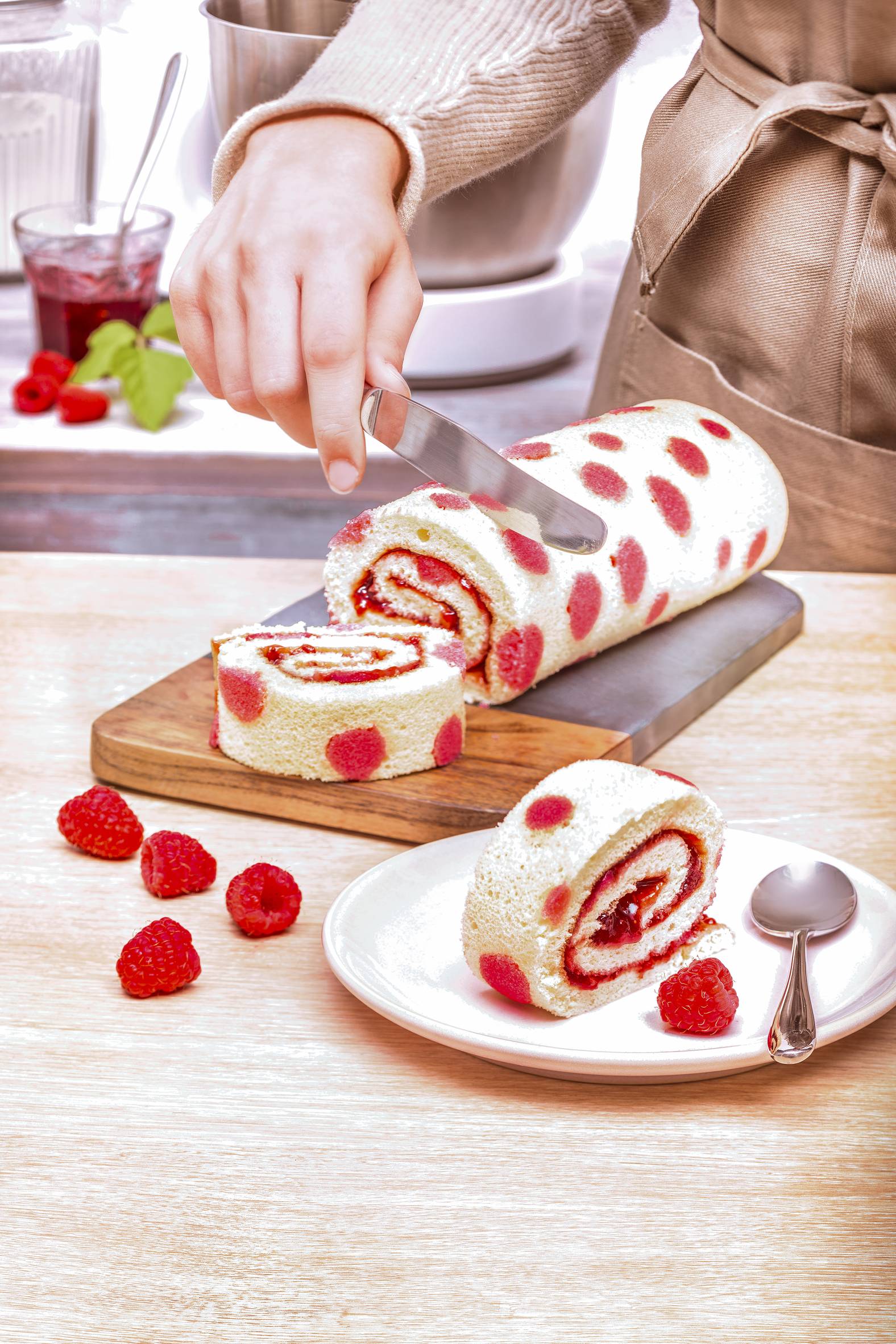 Freche Biskuitrolle - Rezepte undefined | Tefal