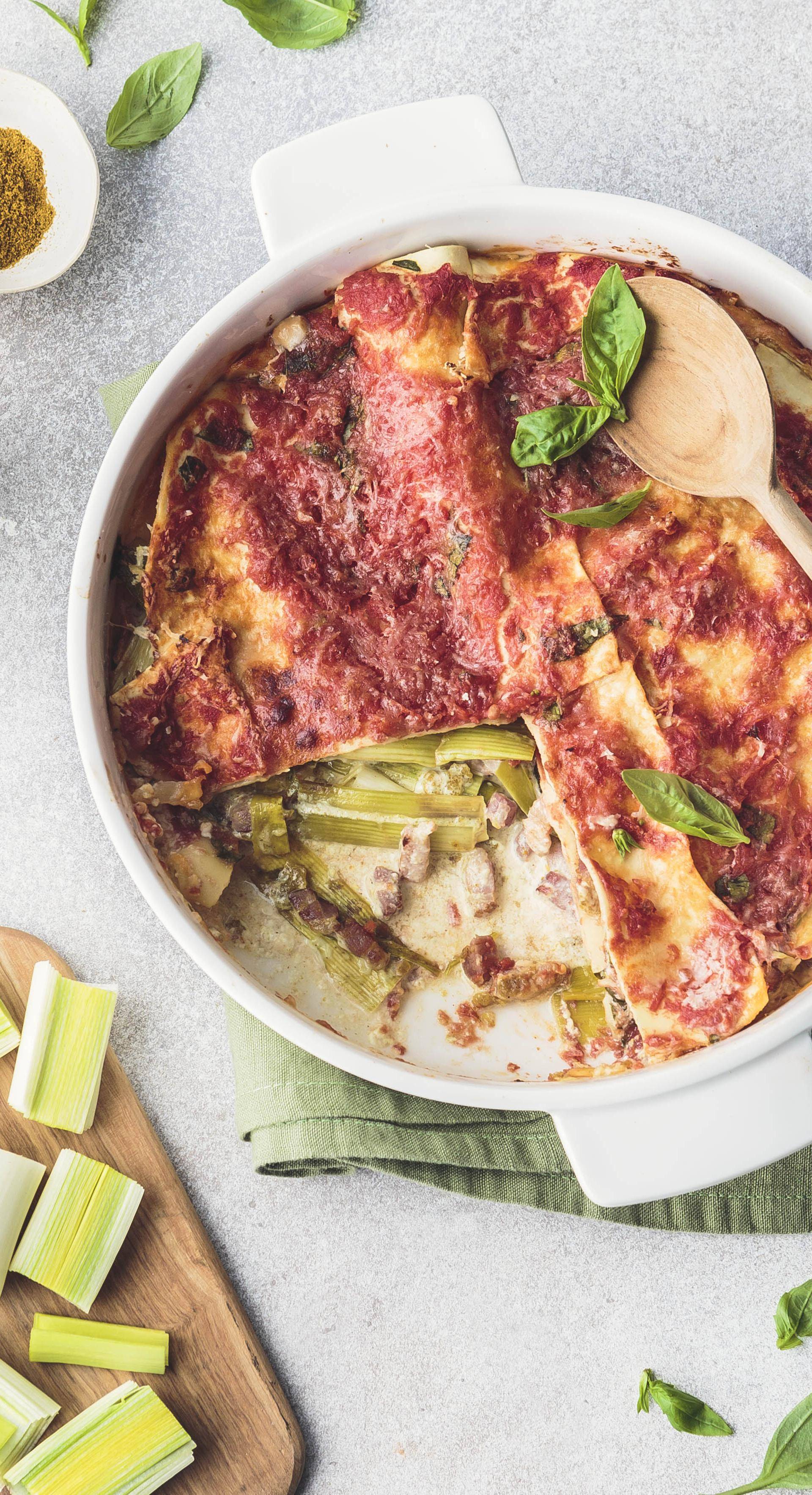 Lauch-Lasagne - Rezepte Turbo Cuisine & Fry | Tefal