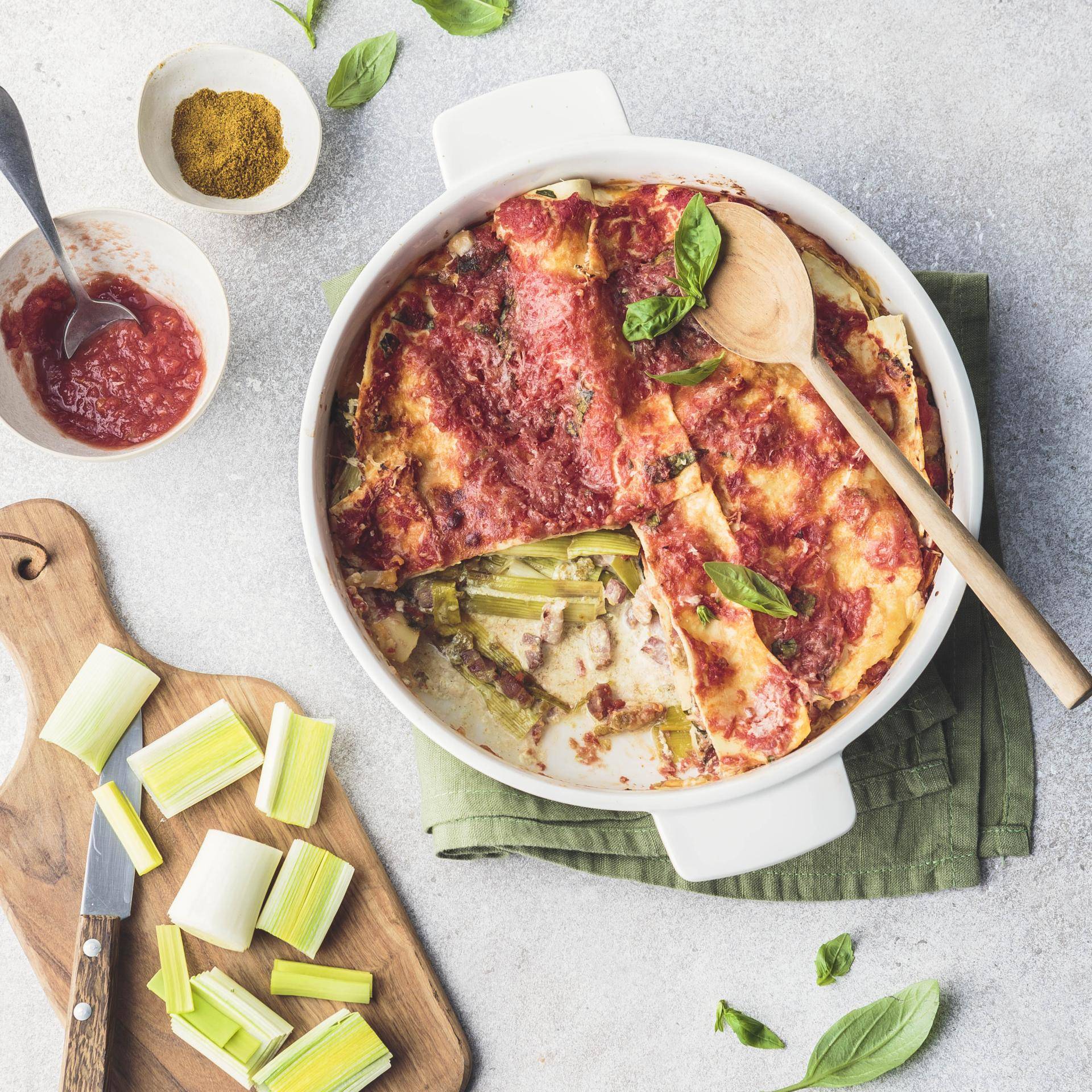 Lauch-Lasagne - Rezepte Turbo Cuisine & Fry | Tefal
