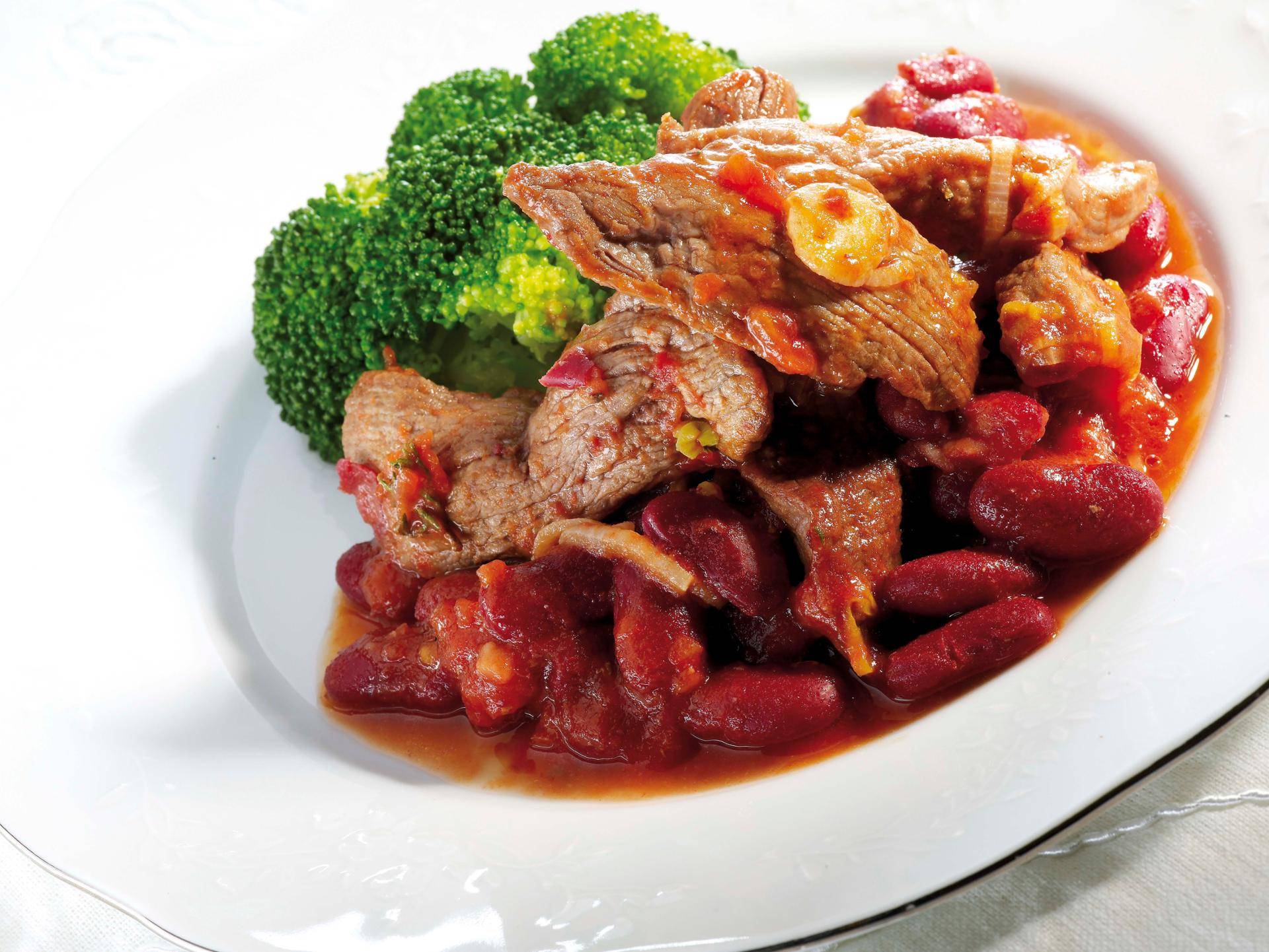 Rind mit Bohnen - Rezepte Actifry Express 1kg | Tefal