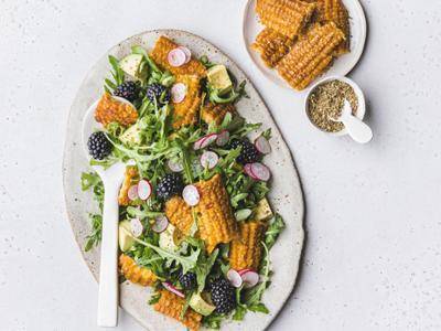 Gegrillter Mais-Salat - Rezepte Easy Fry Mega | Tefal