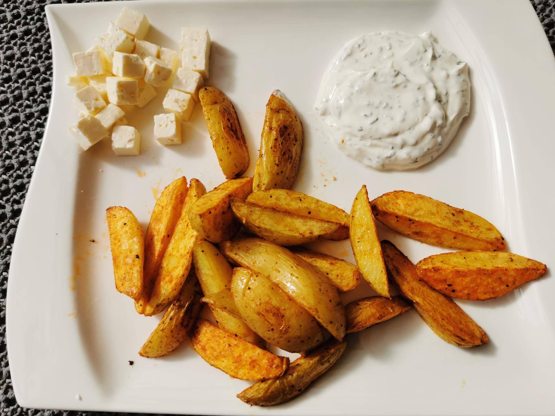 Kartoffelspalten - Rezepte OptiGrill Connect | Tefal