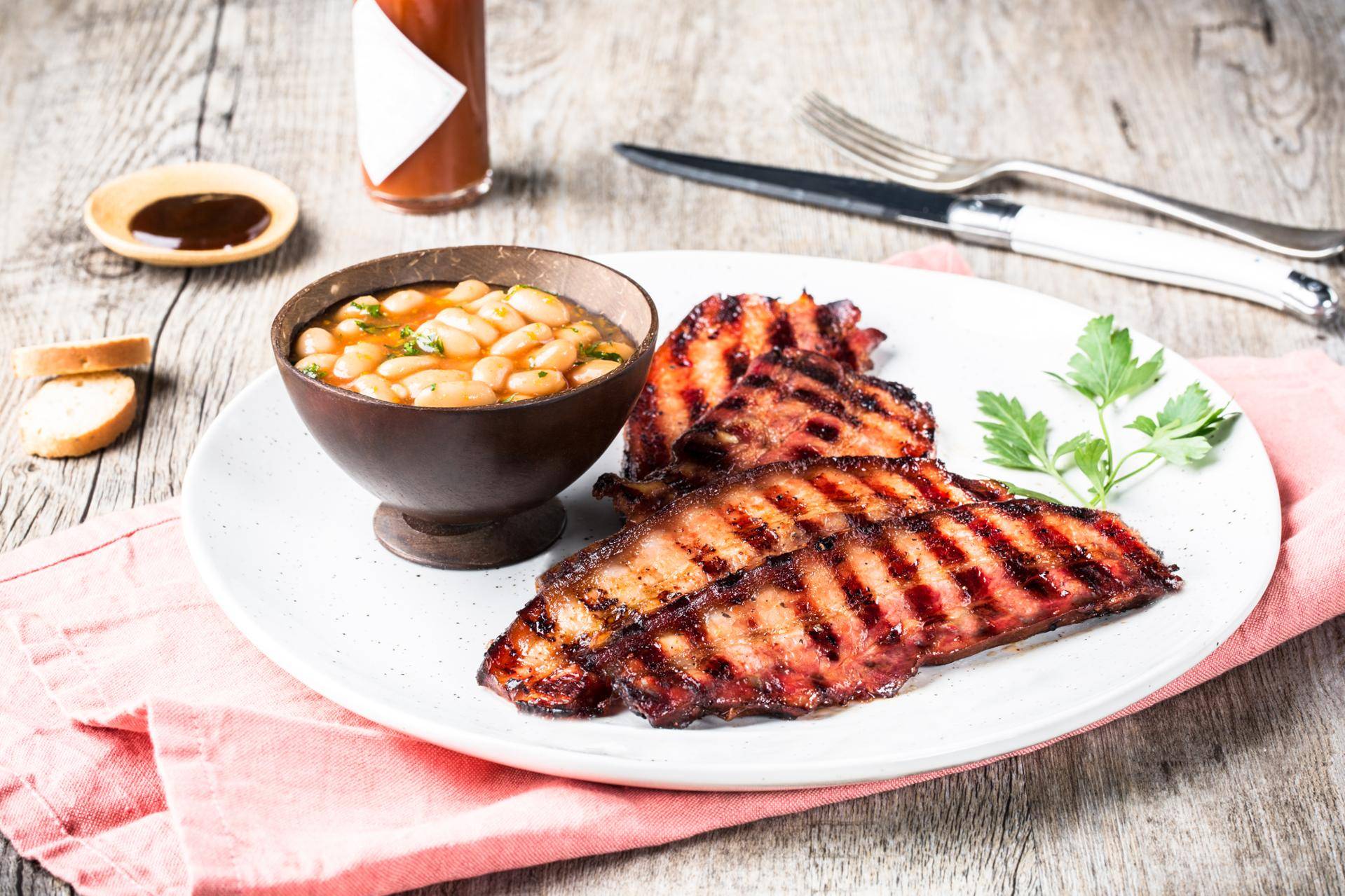 Bauchspeck vom Schwein gegrillt - Rezepte OptiGrill Connect | Tefal