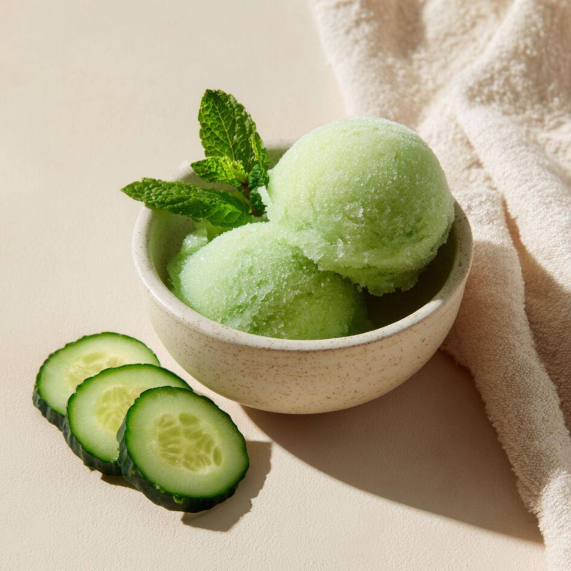 Gurken-Minze-Sorbet - Rezepte Dolci | Tefal