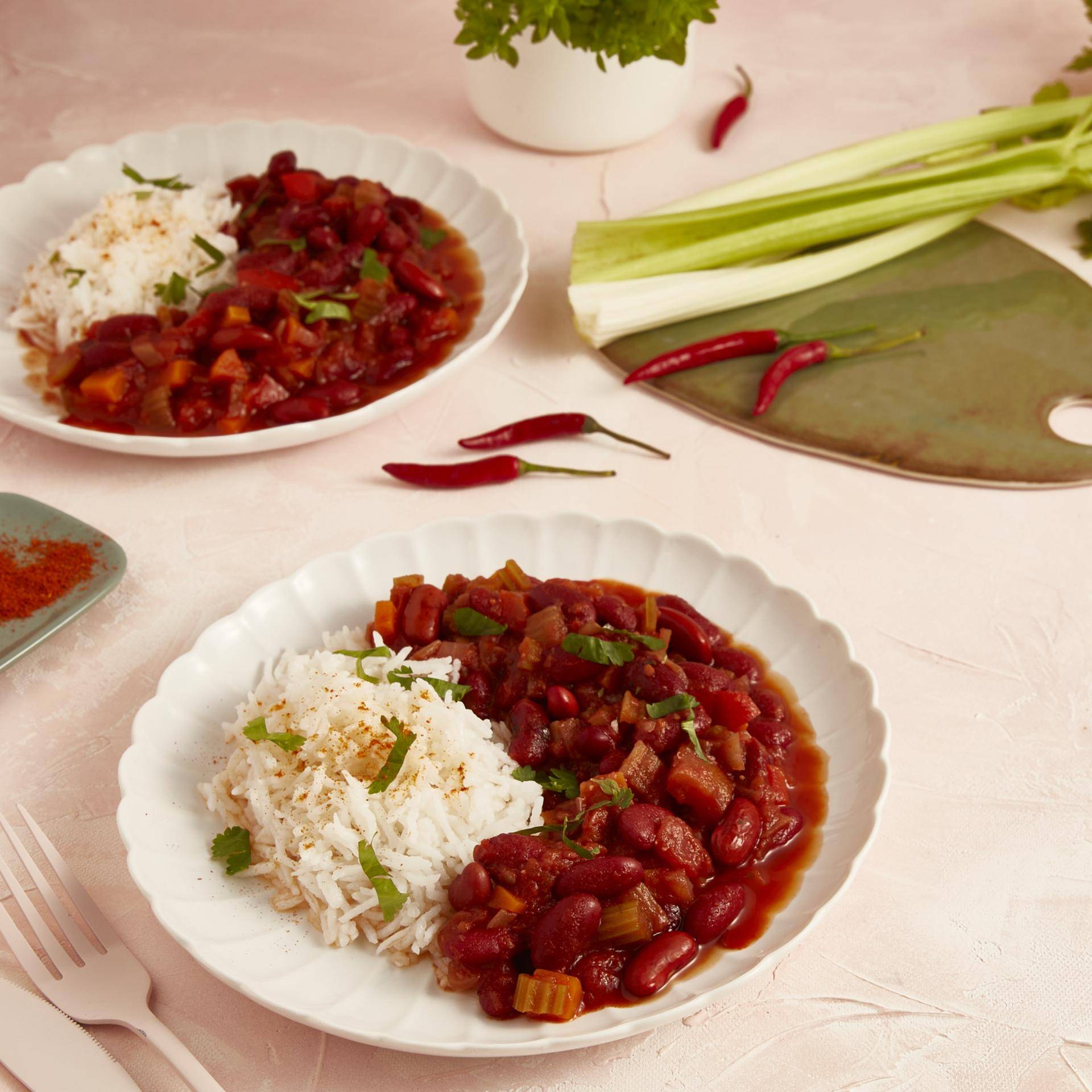 Vegetarisches Chili - Rezepte Turbo Cuisine | Tefal