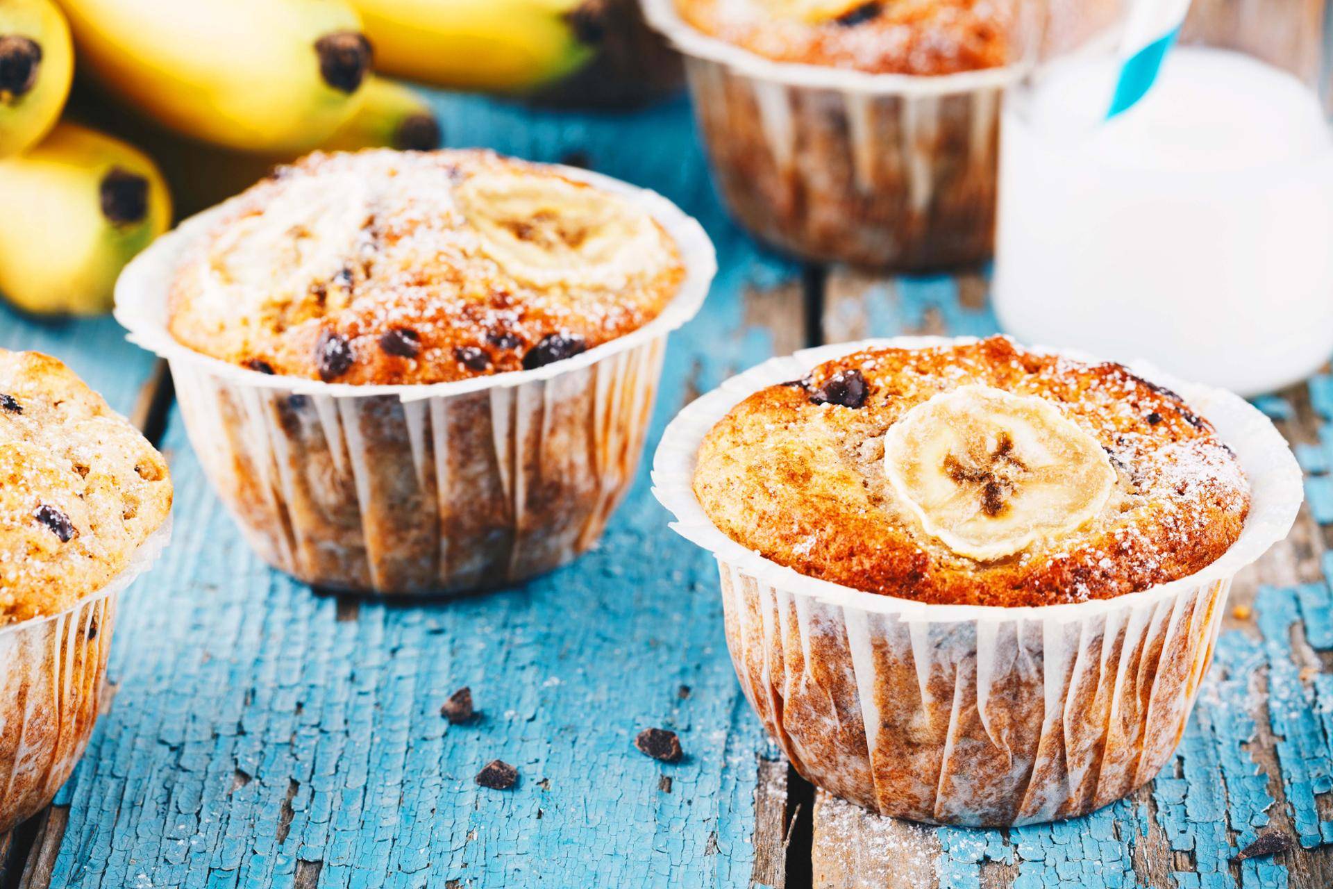 Bananen-Schoko-Mini-Muffins - Rezepte Cake Factory | Tefal