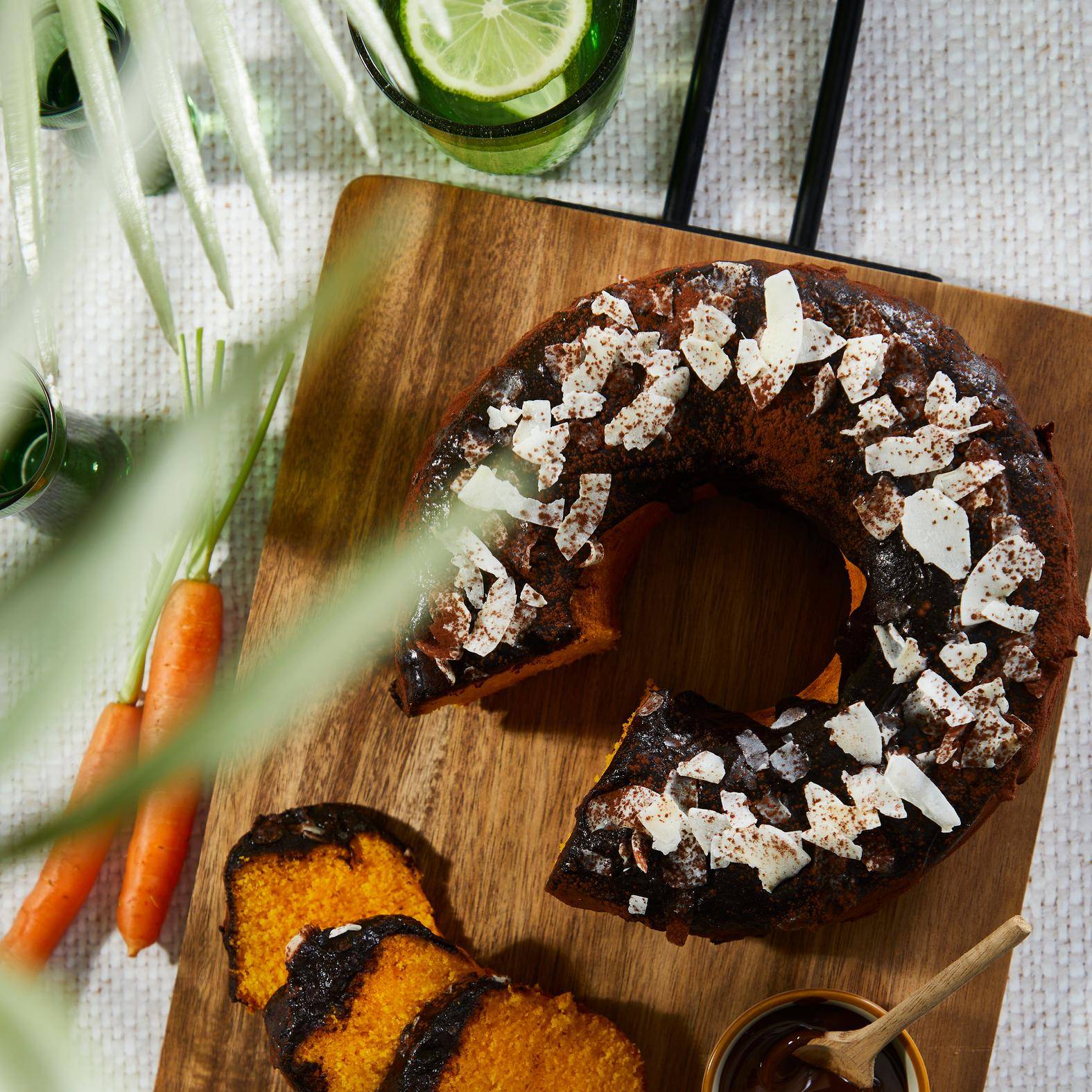 Brasilianischer Karottenkuchen (Bolo de Cenoura) - Rezepte EASY FRY & GRILL 2 in 1 MECHANICAL | Tefal