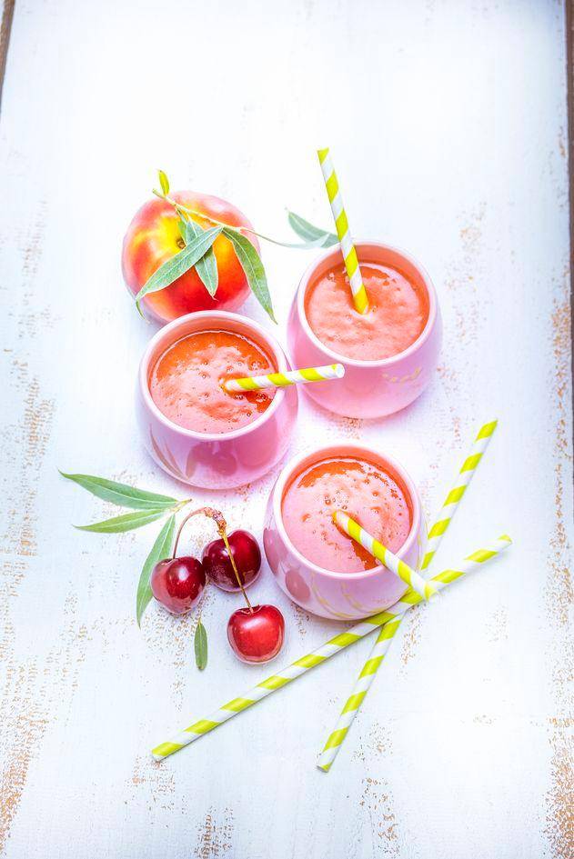 Smoothie aus Kirschen und Nektarinen - Rezepte Perfectmix + | Tefal