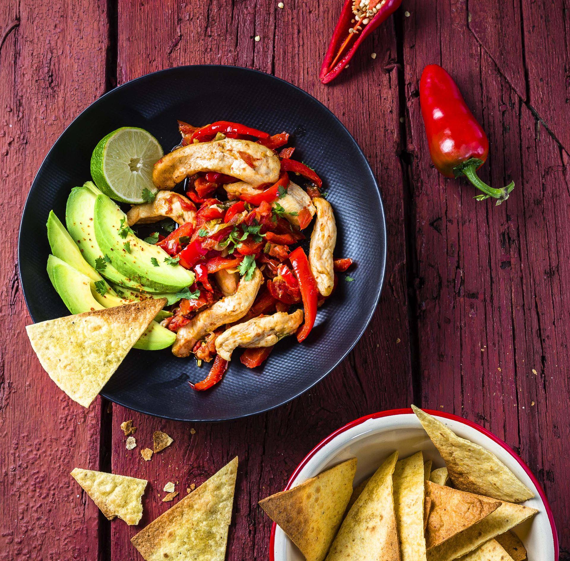 Pfannengerührtes mexikanisches Hähnchen - Rezepte Actifry Genius XL 2in1 | Tefal