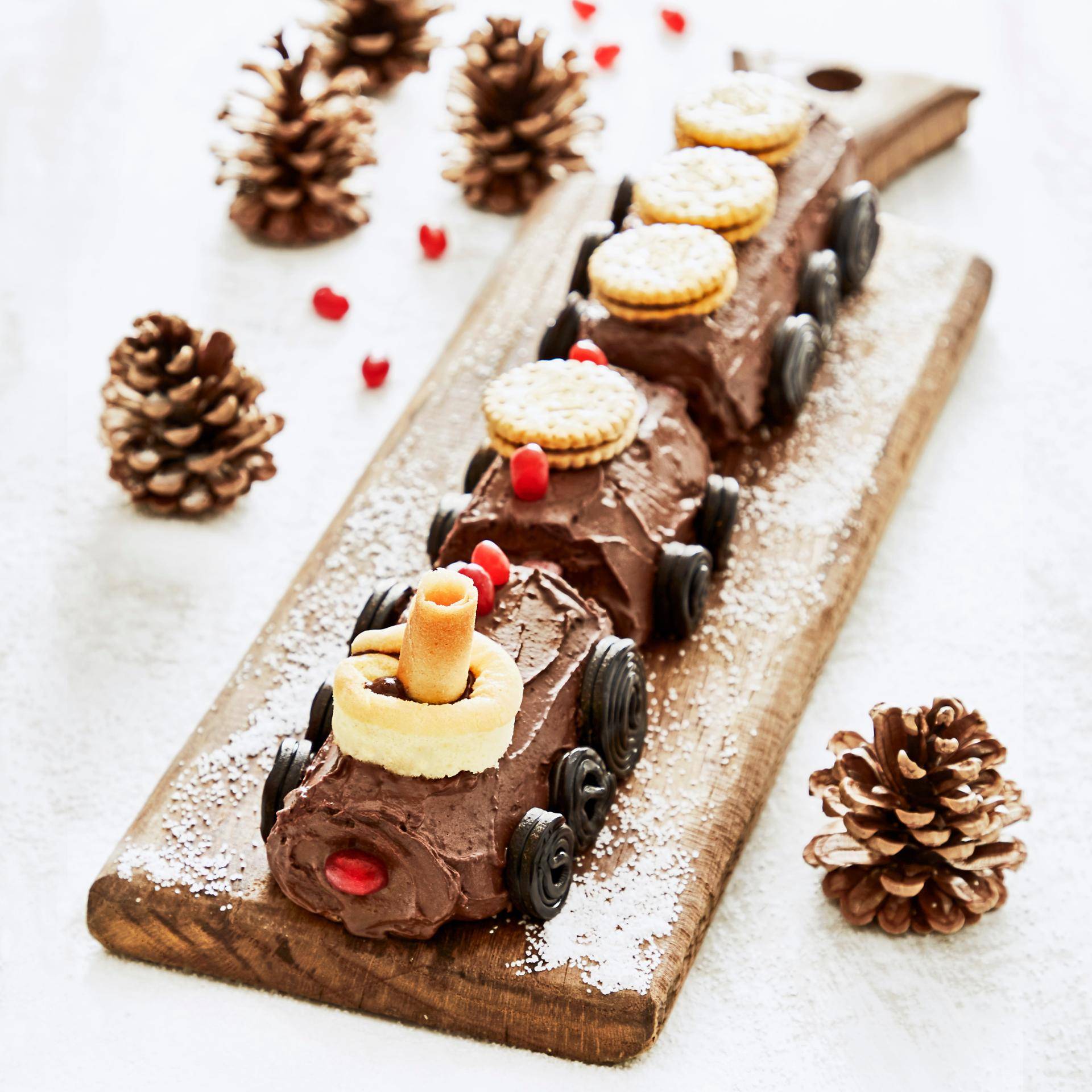 Weihnachtslokomotive - Rezepte Cake Factory | Tefal