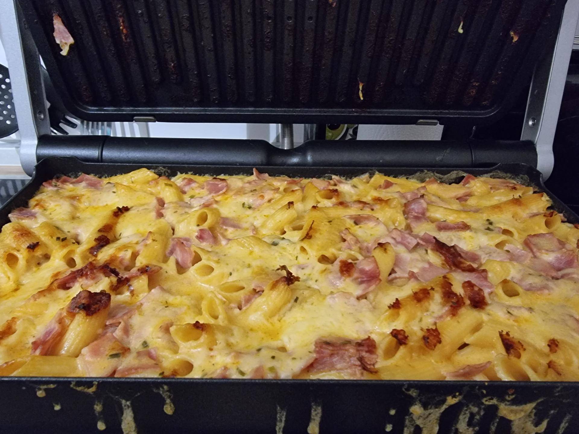 Nudel-Schinken-Gratin - Rezepte OptiGrill XL | Tefal