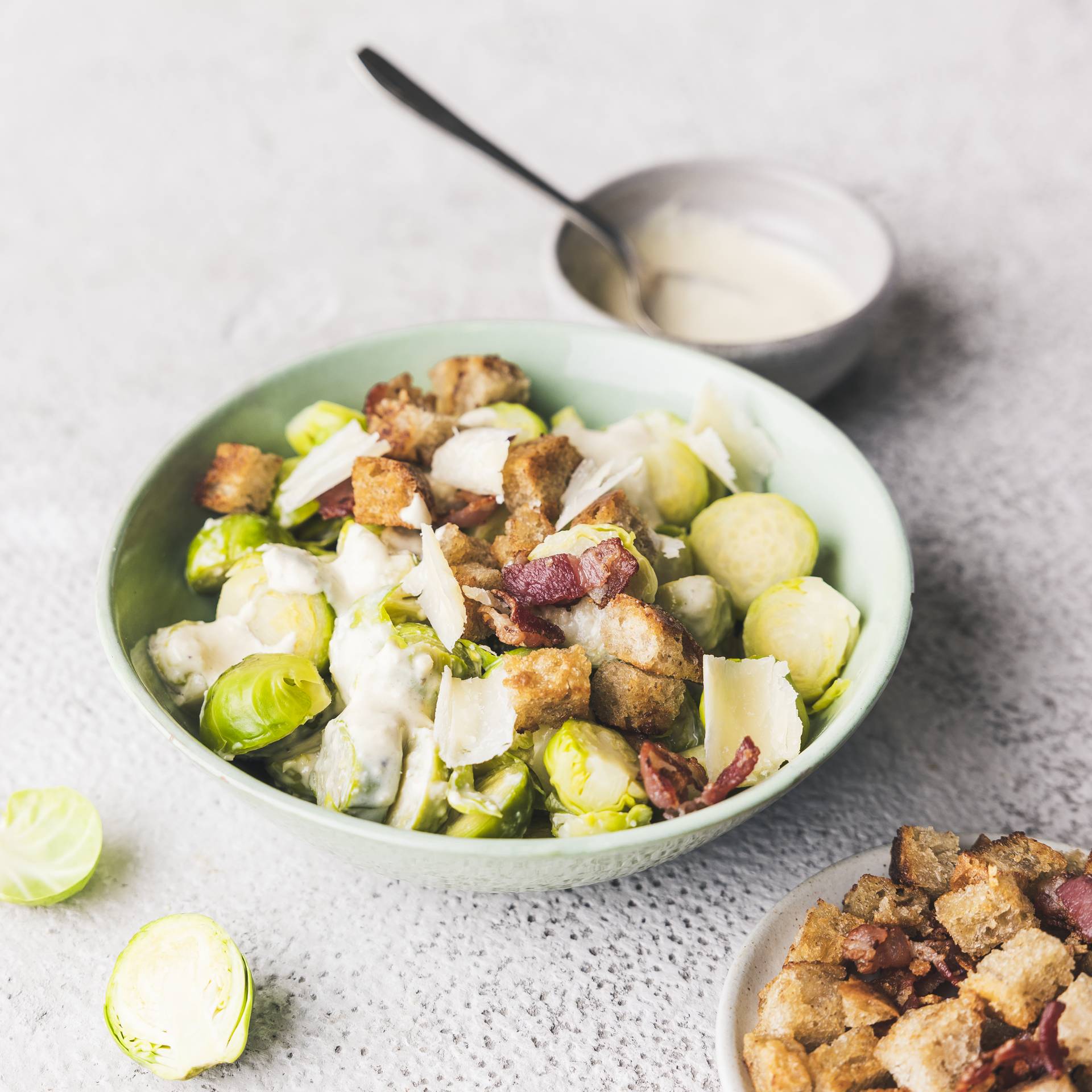 Rosenkohl im Caesar-Stil - Rezepte Smartcook Infinity Autostir | Tefal