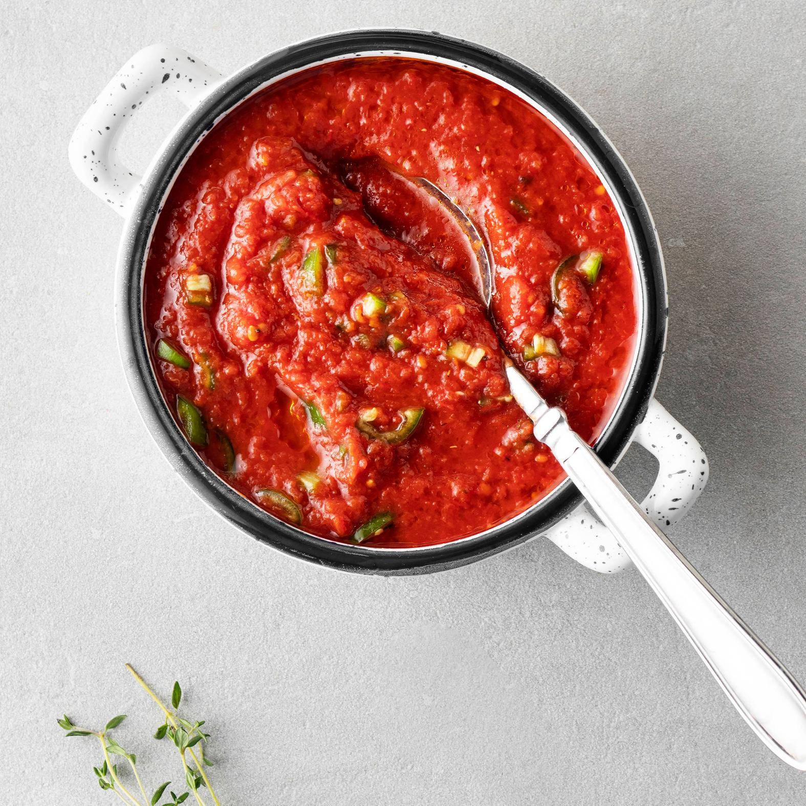 Hausgemachte frische Tomatensauce - Rezepte Pizza Pronto | Tefal