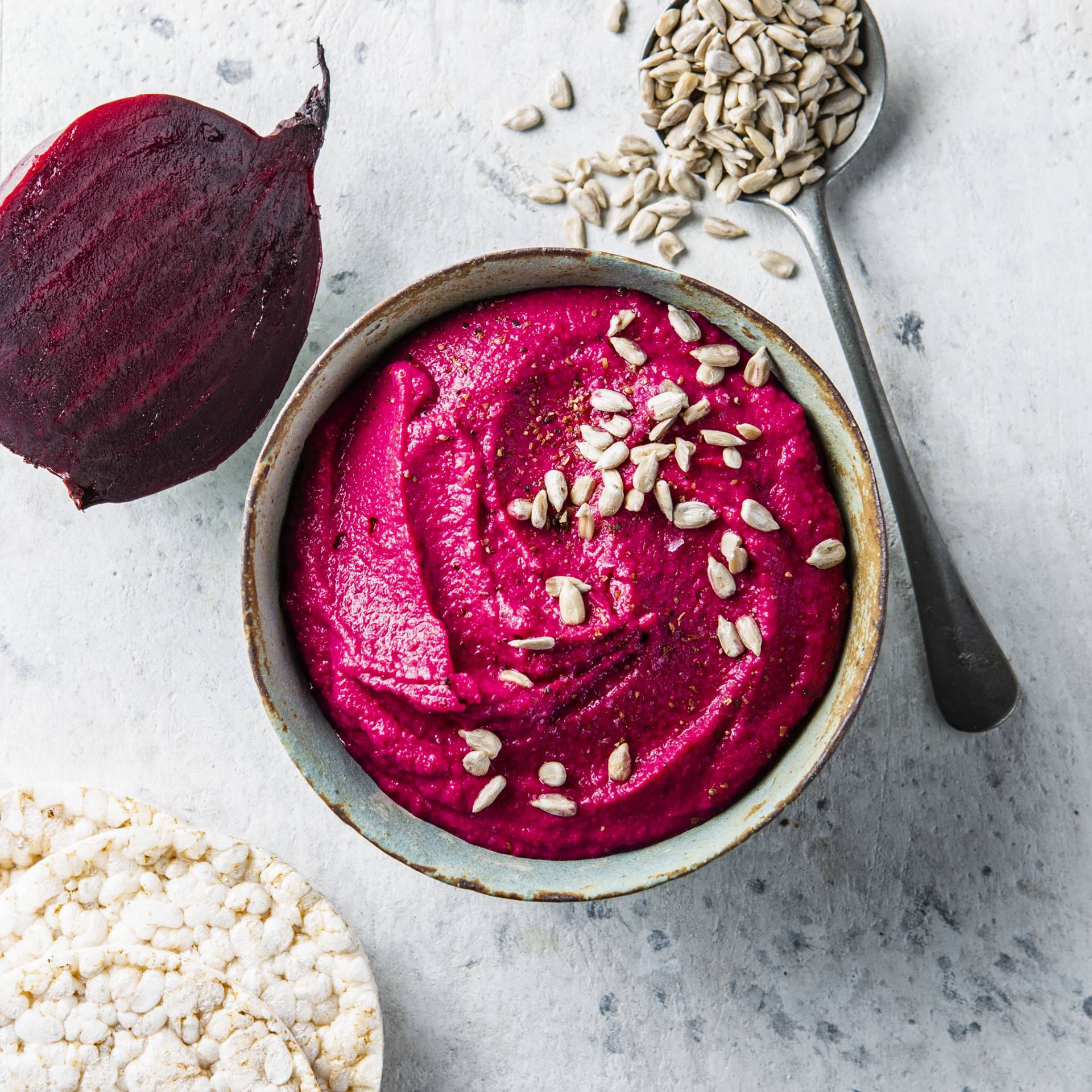 Hummus aus Roter Bete und Kichererbsen - Rezepte undefined | Tefal