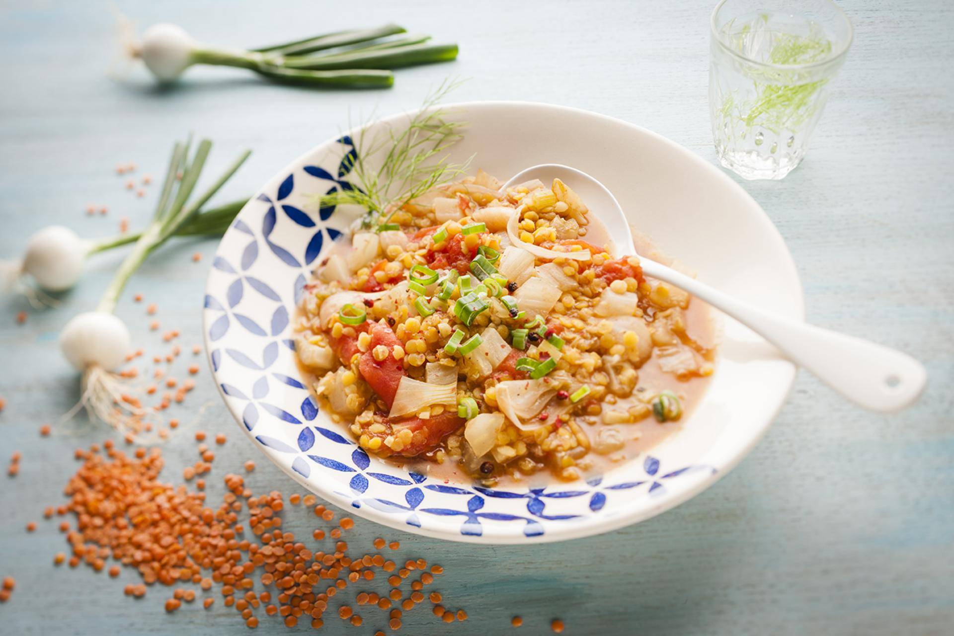 Frische Tomaten-Linsensuppe - Rezepte | Tefal