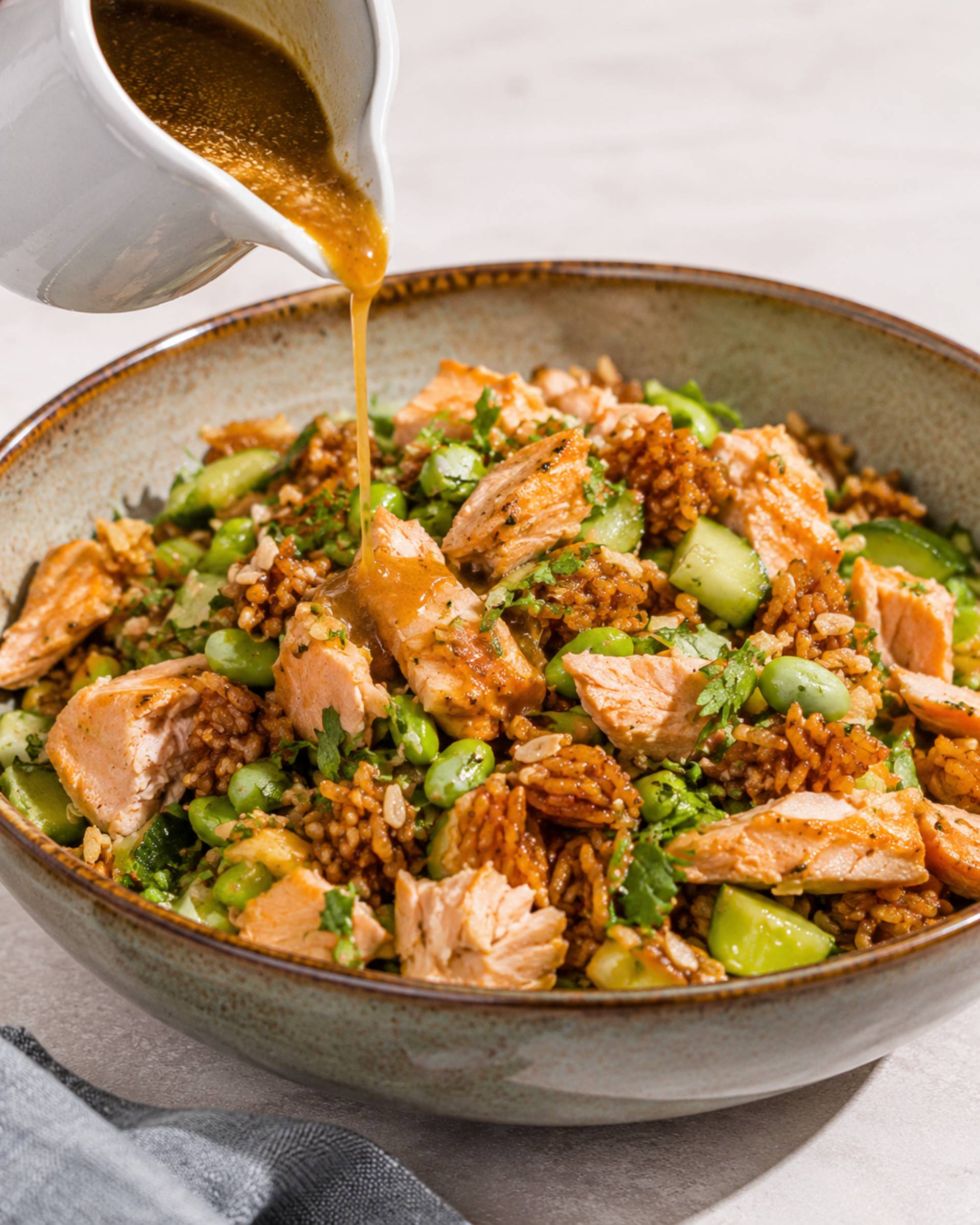 Knuspriger Reissalat - Rezepte Crisp&Go 3P | Tefal