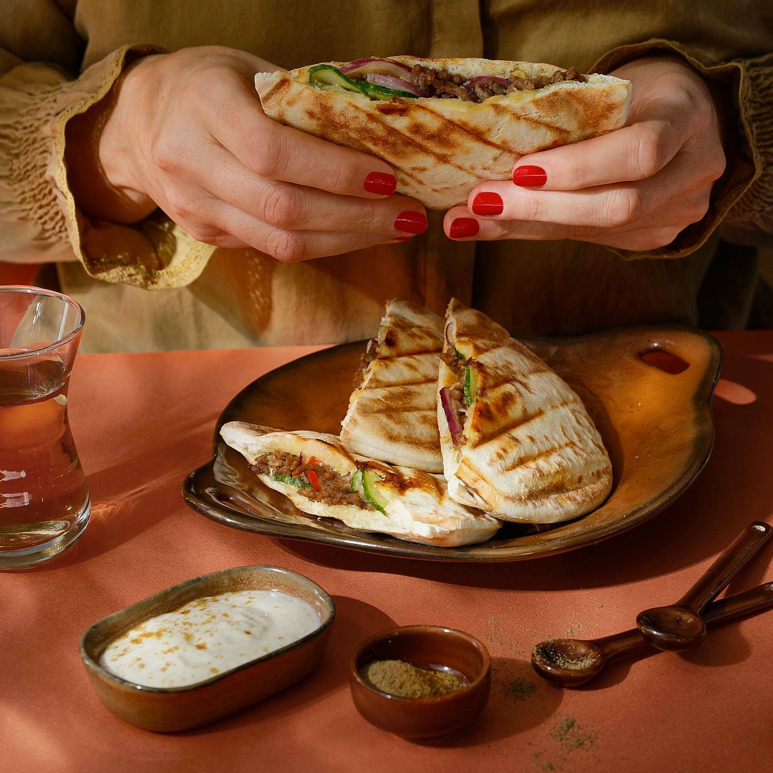 Pita nach orientalischer Art - Rezepte Snack Collection MECHANICAL | Tefal
