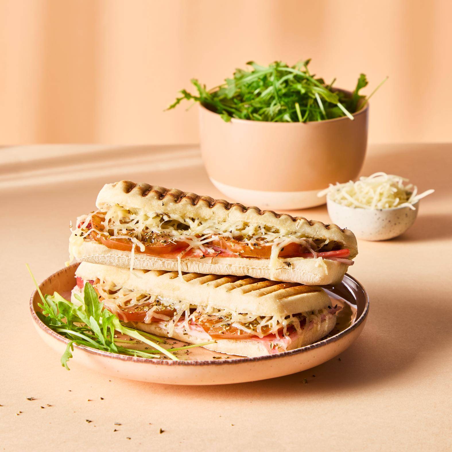 Schinken Panini - Rezepte Snack Collection MECHANICAL | Tefal