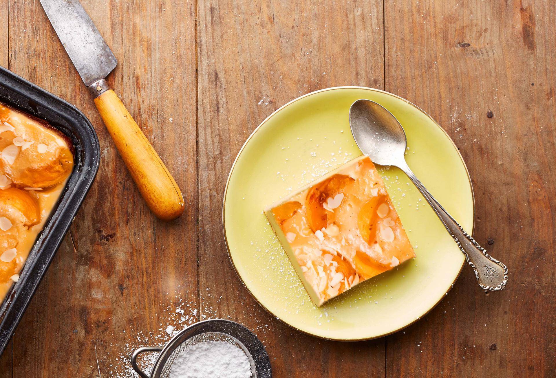 Aprikosen- und Mandel-Clafoutis - Rezepte Cake Factory | Tefal