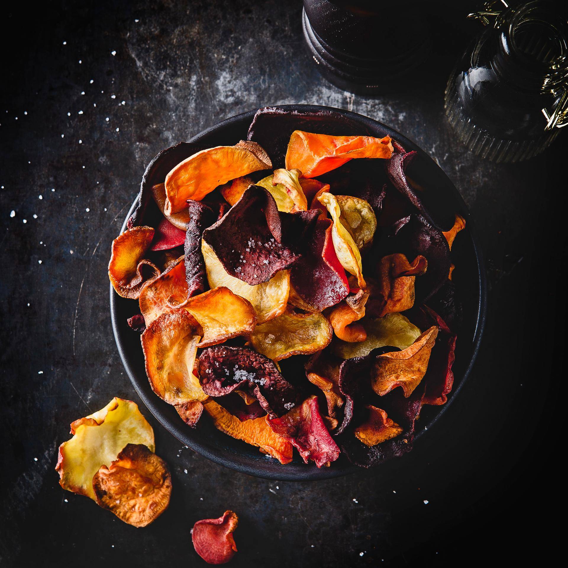 Wurzelgemüse-Chips - Rezepte Actifry Original 1kg | Tefal