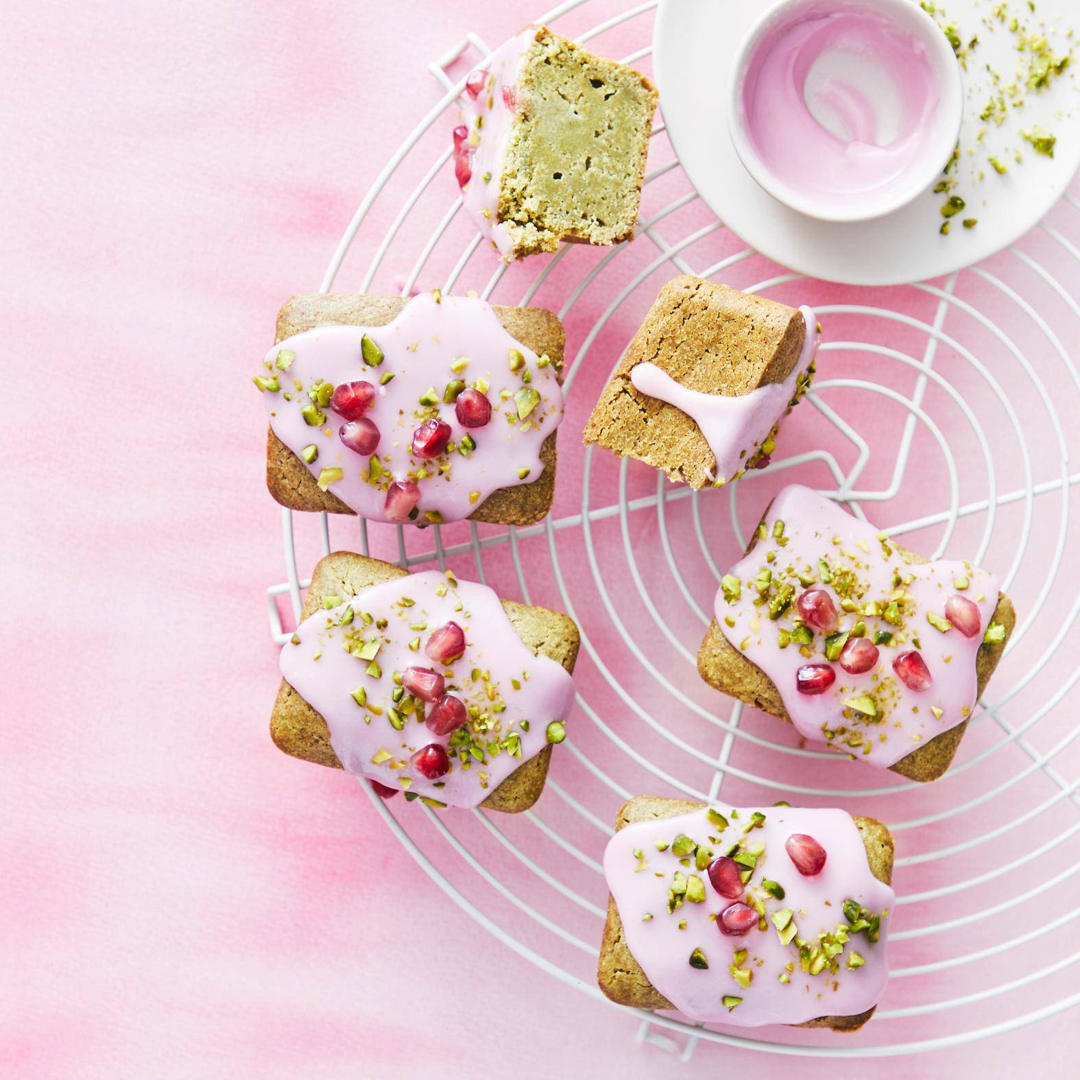 Veganer Pistazien-Matcha-Kuchen - Rezepte Cake Factory | Tefal
