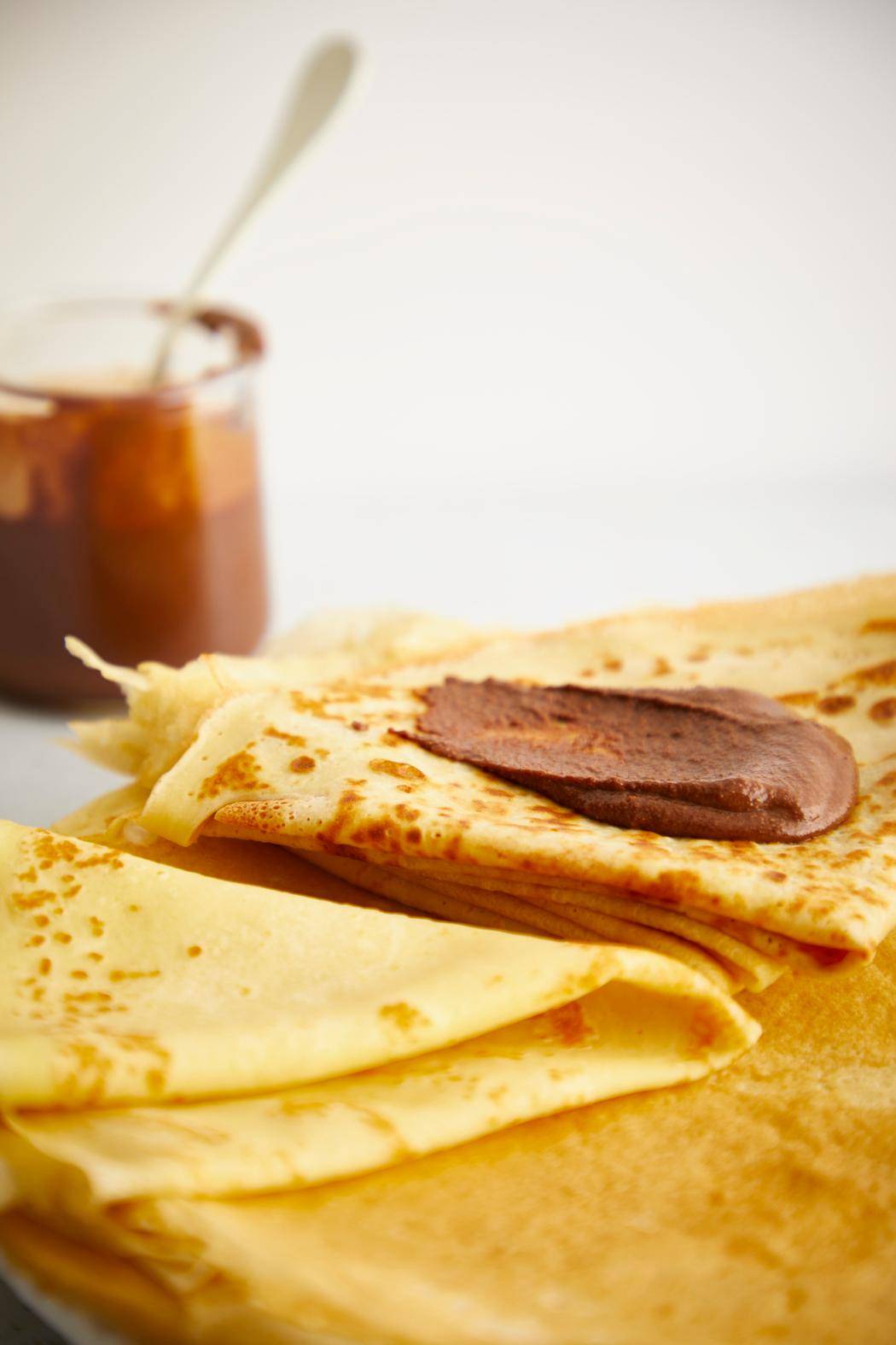 Klassischer Crêpe mit Haselnussaufstrich - Rezepte Perfectmix Cook | Tefal