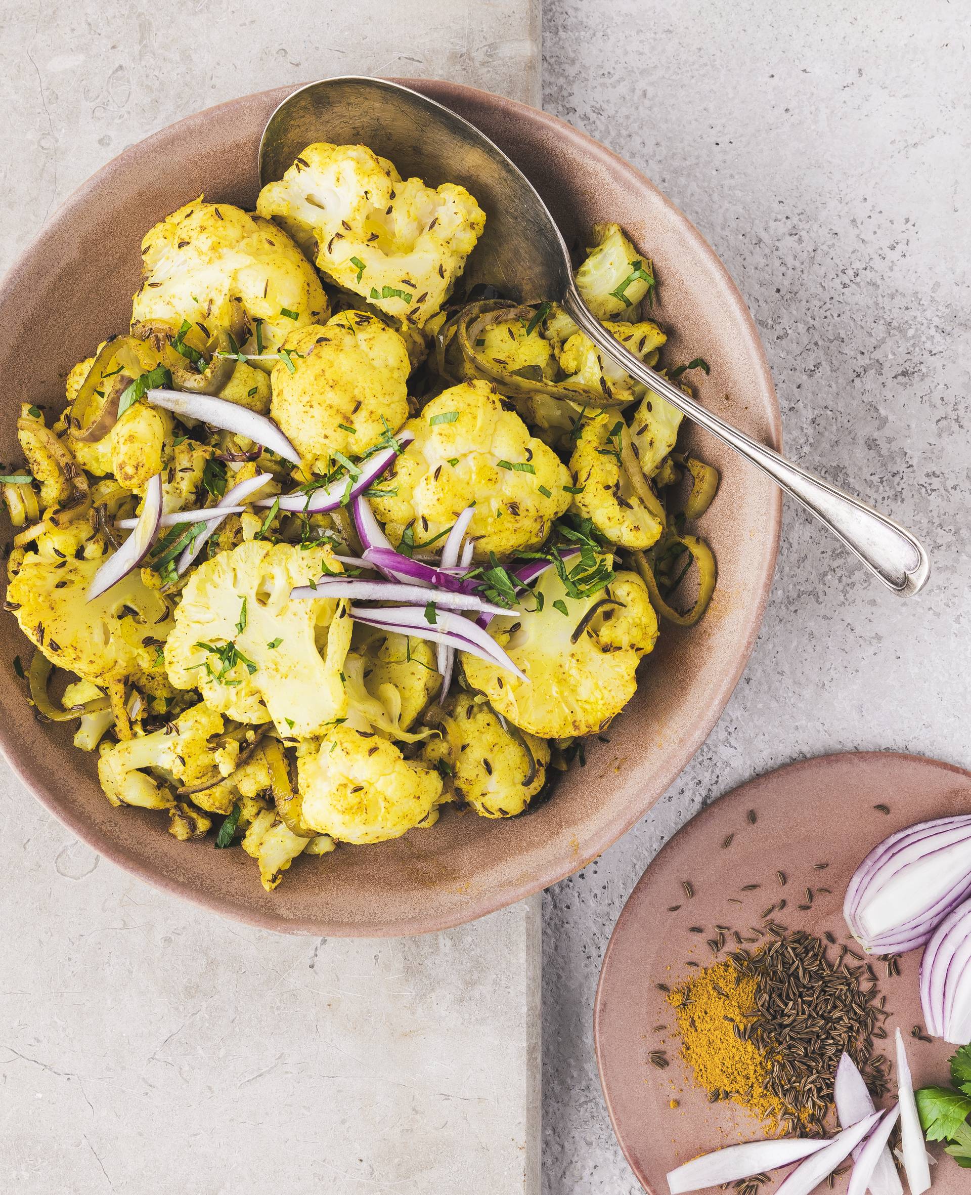 Würziger Blumenkohl - Rezepte Smartcook Infinity Autostir | Tefal
