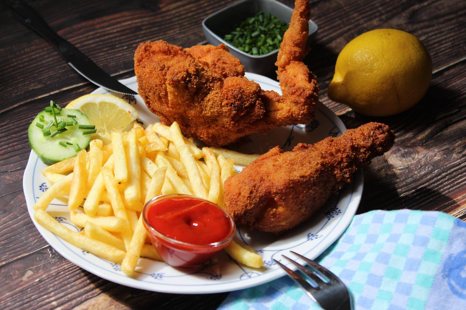 Backhähnchen in 5 einfachen Schritten von Die Frau am Grill - Rezepte undefined | Tefal