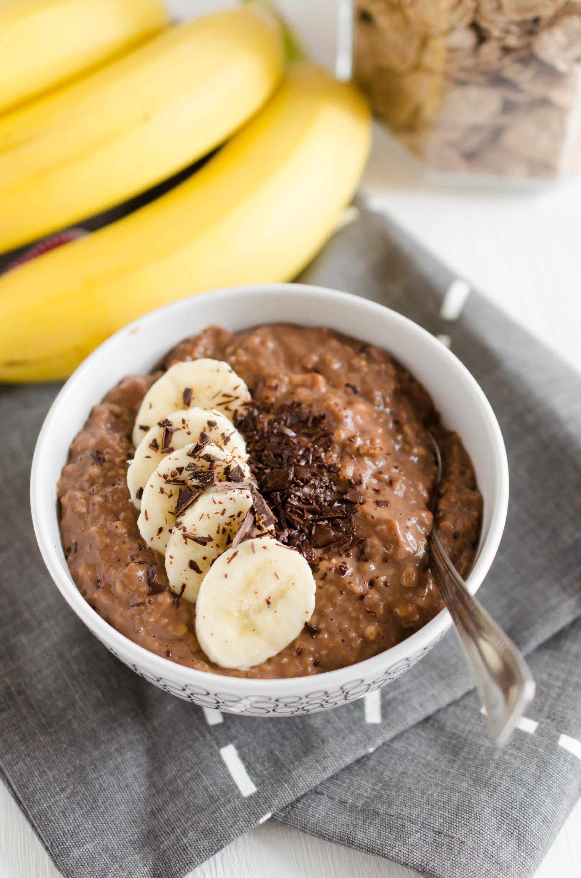 Schokoladen-Porridge - Rezepte Smartcook Infinity Autostir | Tefal