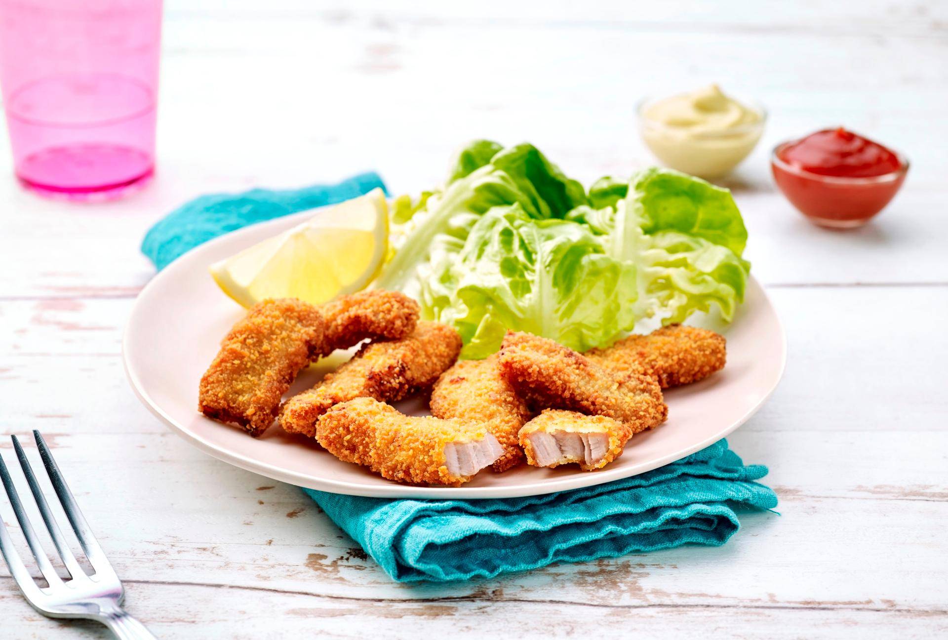 Panierte Kalbsschnitzel - Rezepte Actifry Smart XL | Tefal