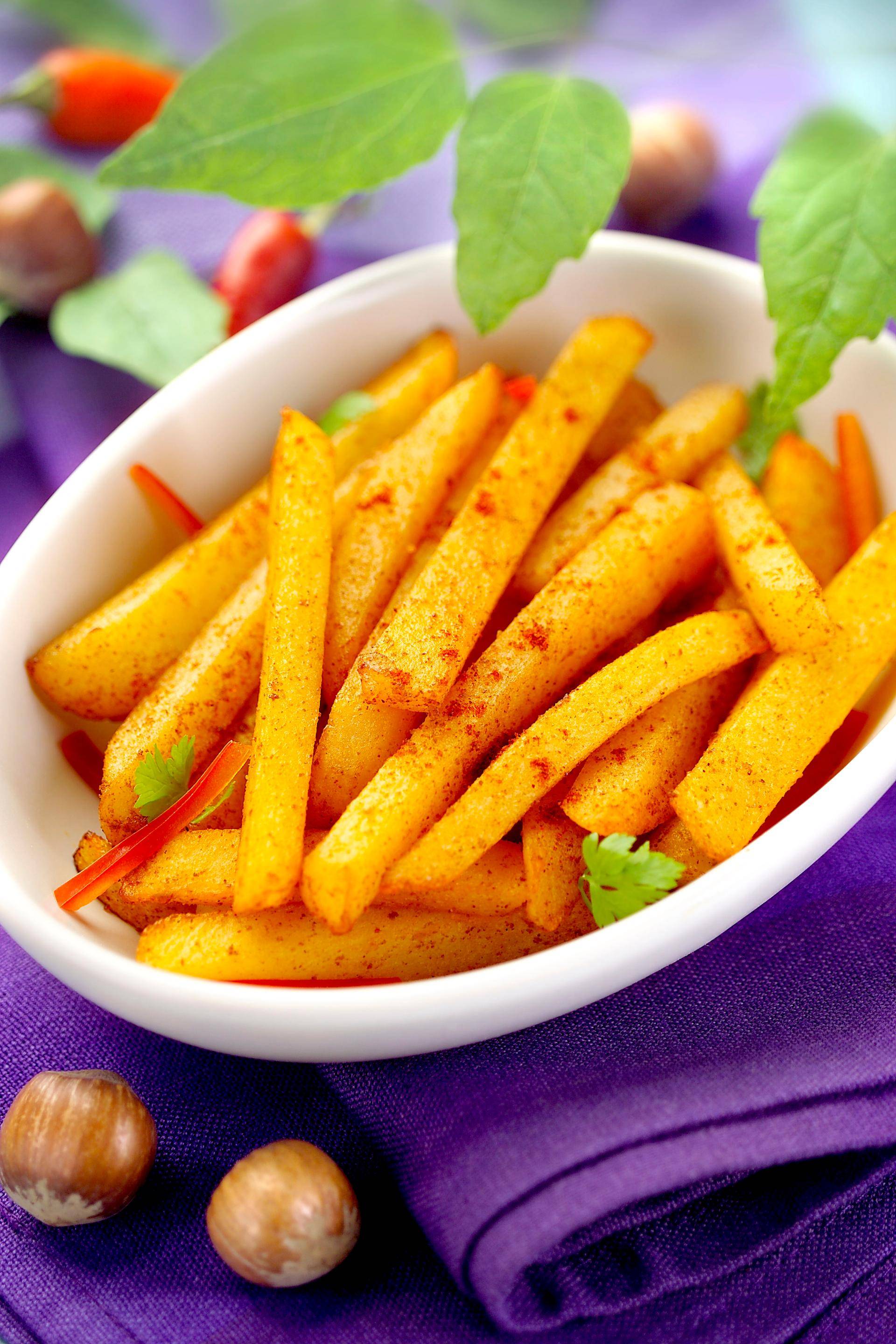 Pommes frites mit Paprikapulver - Rezepte Actifry Genius XL | Tefal