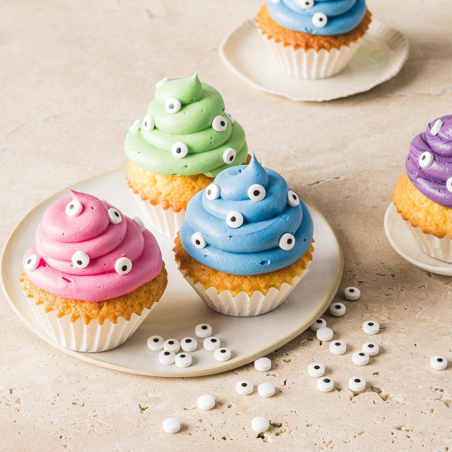 Halloween-Cupcakes (Geister, Hexen, Dämonen, Mumien) - Rezepte Kitchen Machines Touch/Touch + | Tefal