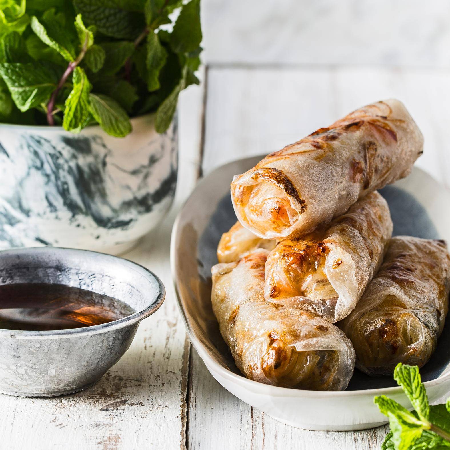 Einfache Hühnerröllchen - Rezepte Easy Fry Max | Tefal