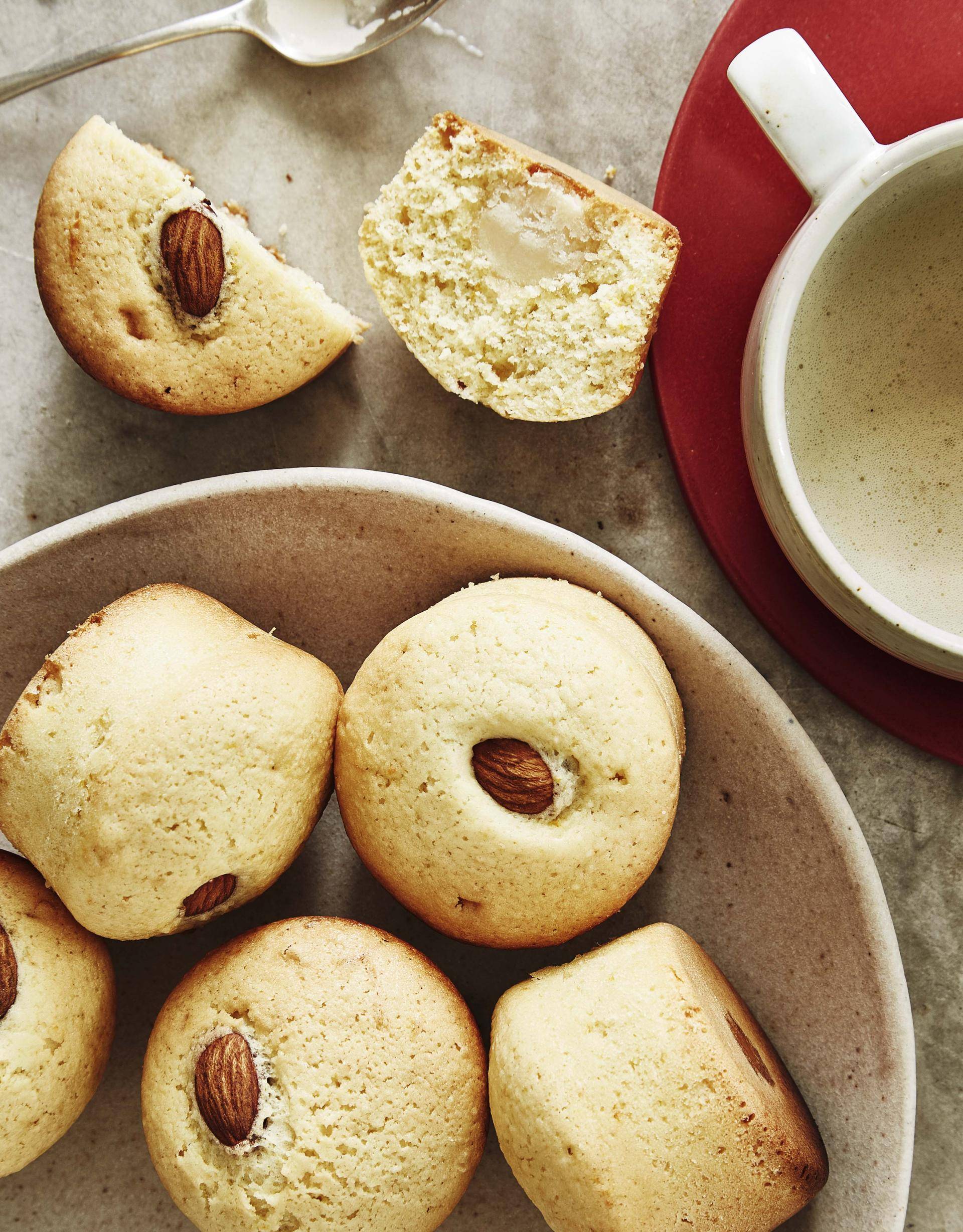 Mandel-Orangen-Muffins mit flüssigem Kern - Rezepte Cake Factory | Tefal