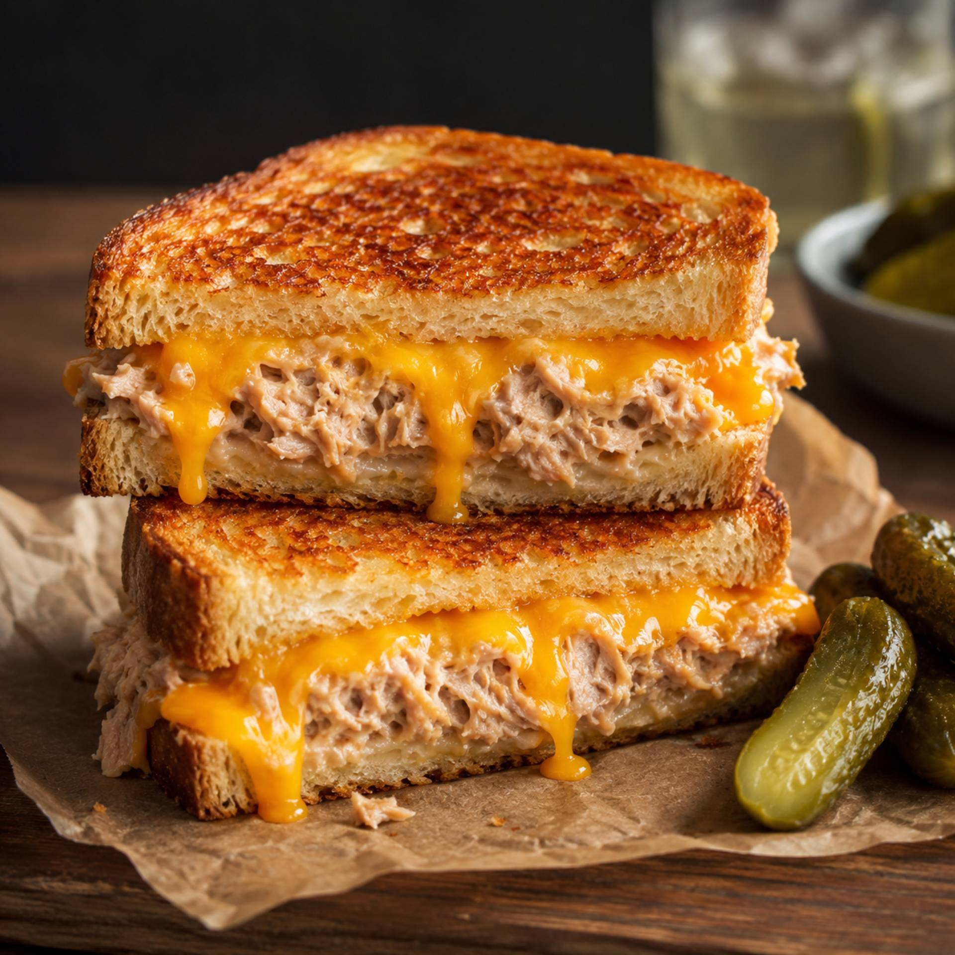 Thunfisch-Melt-Sandwich - Rezepte Crisp&Go 3P | Tefal