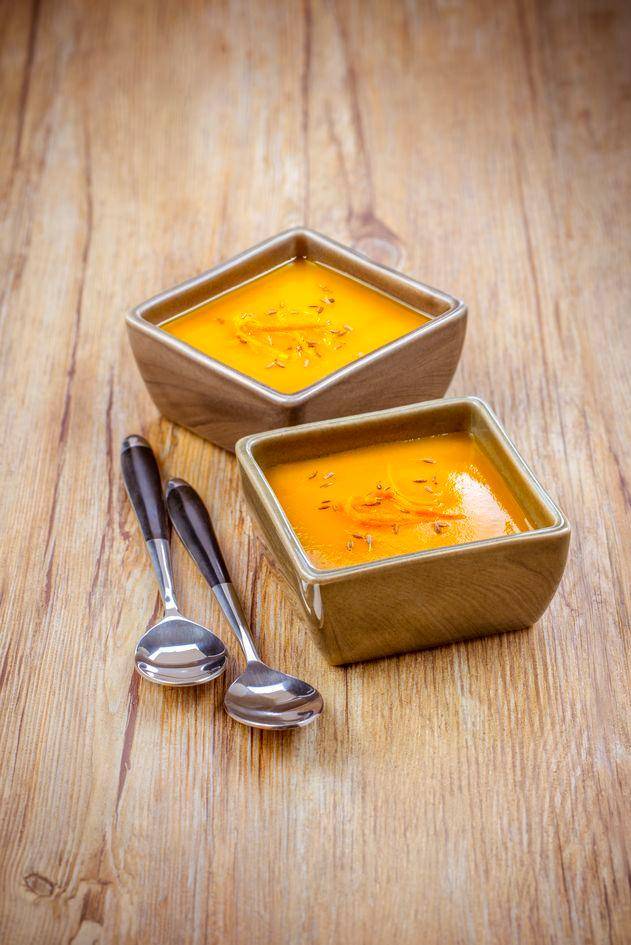 Butternusskürbiscremesuppe mit Orange - Rezepte Perfectmix Cook | Tefal